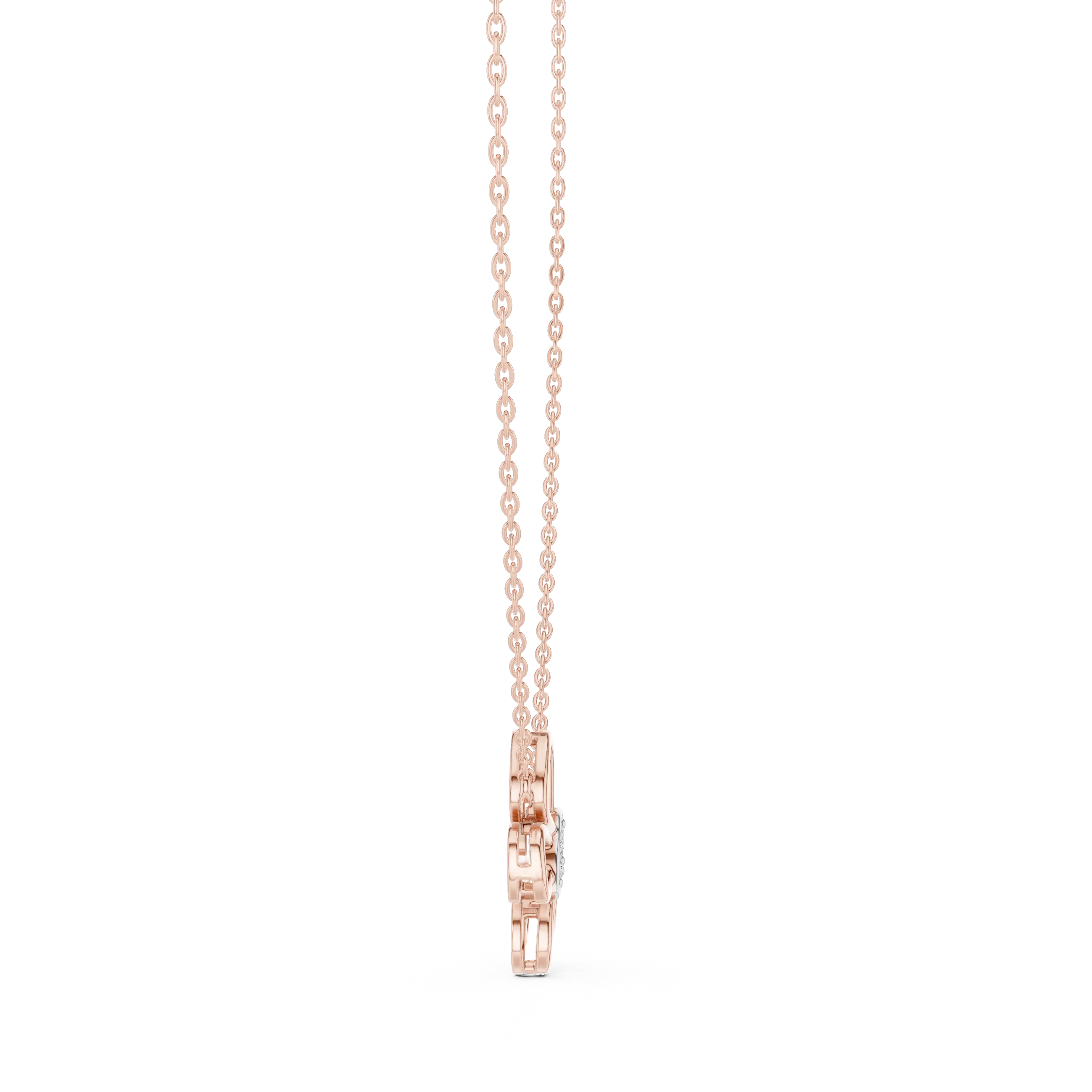 MJP30 - Fluttering Butterfly Wireframe Pendant