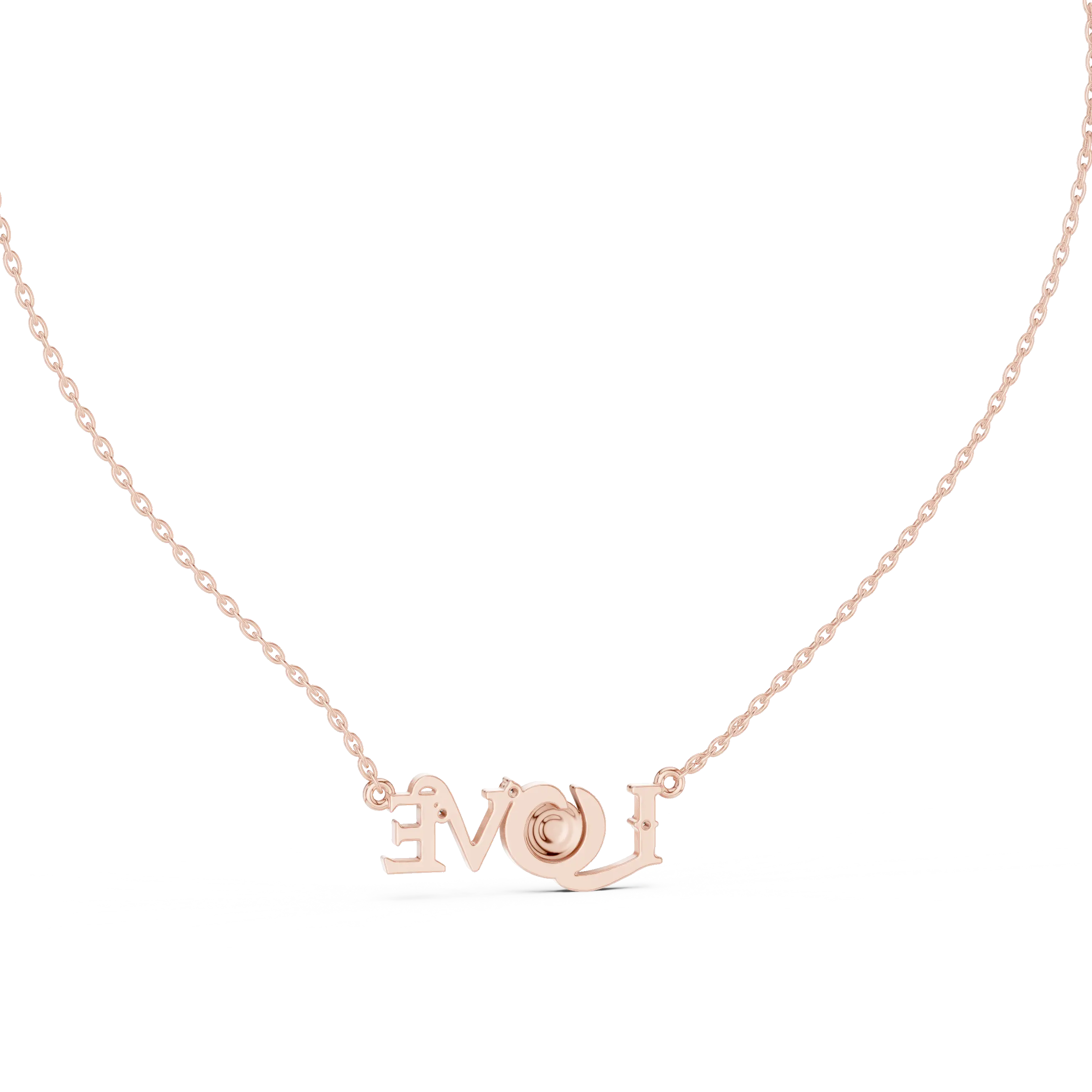 MJP31 - Protective Eye "LOVE" Script Pendant
