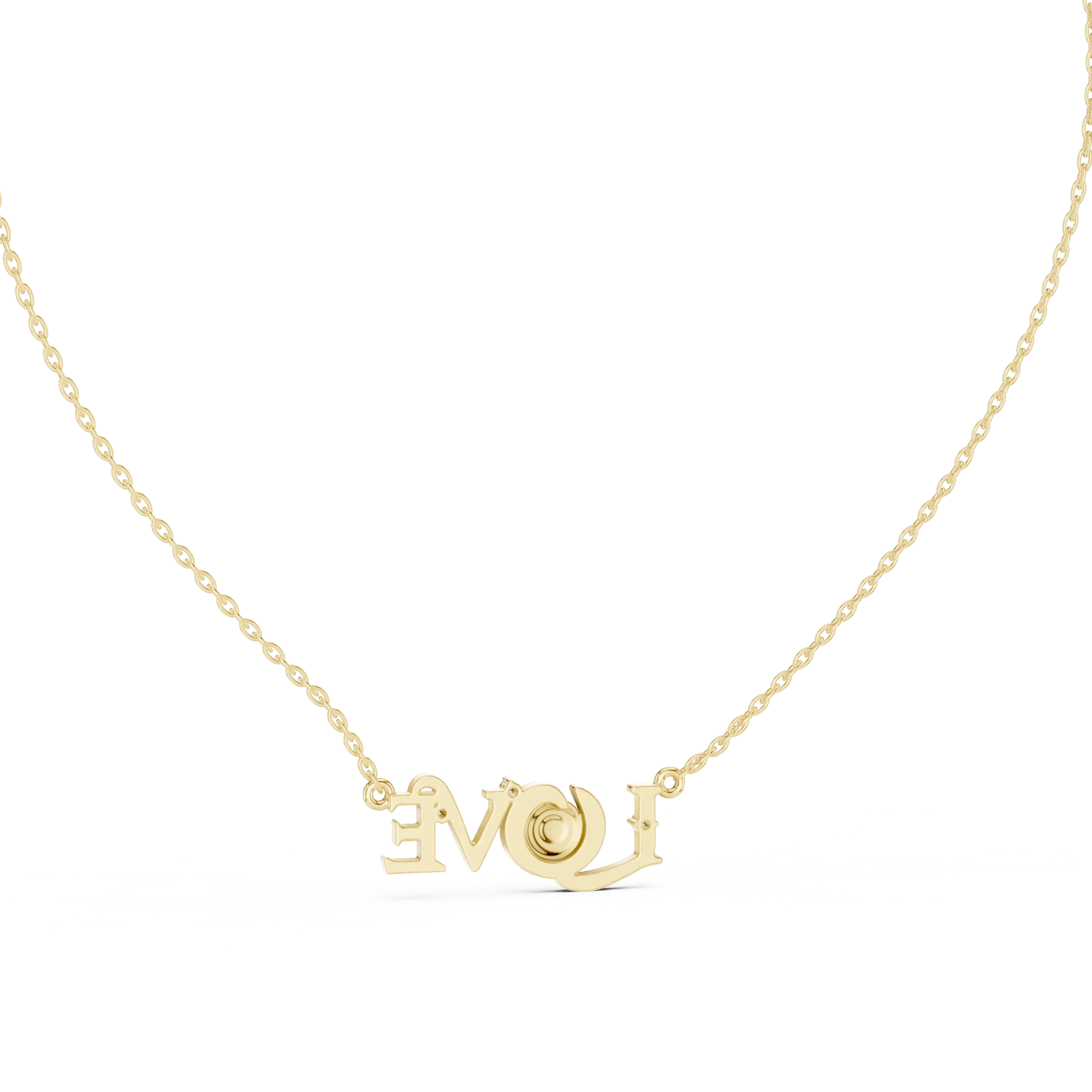 MJP31 - Protective Eye "LOVE" Script Pendant
