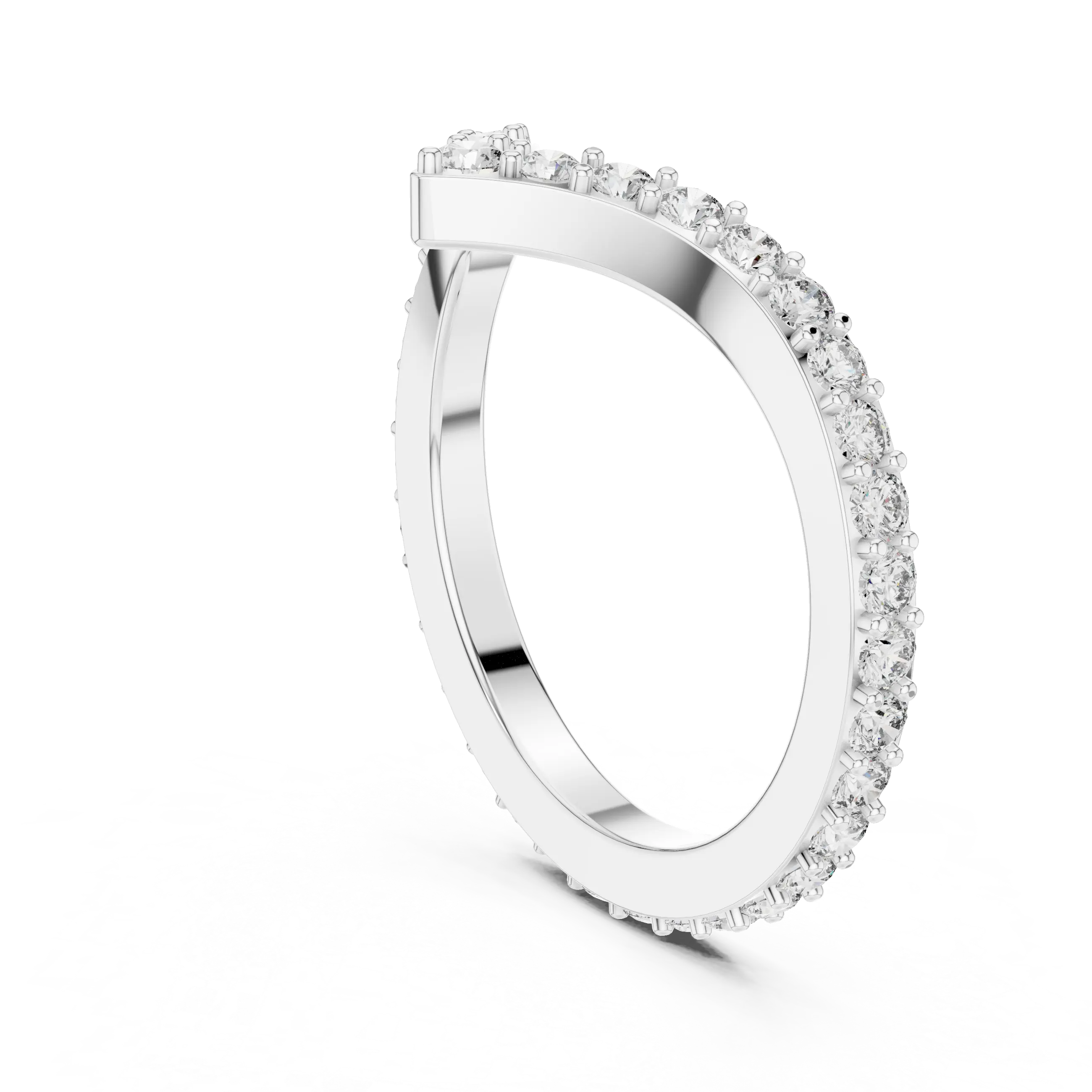 MJR059 - Round Contour Chevron French Set Nesting Band