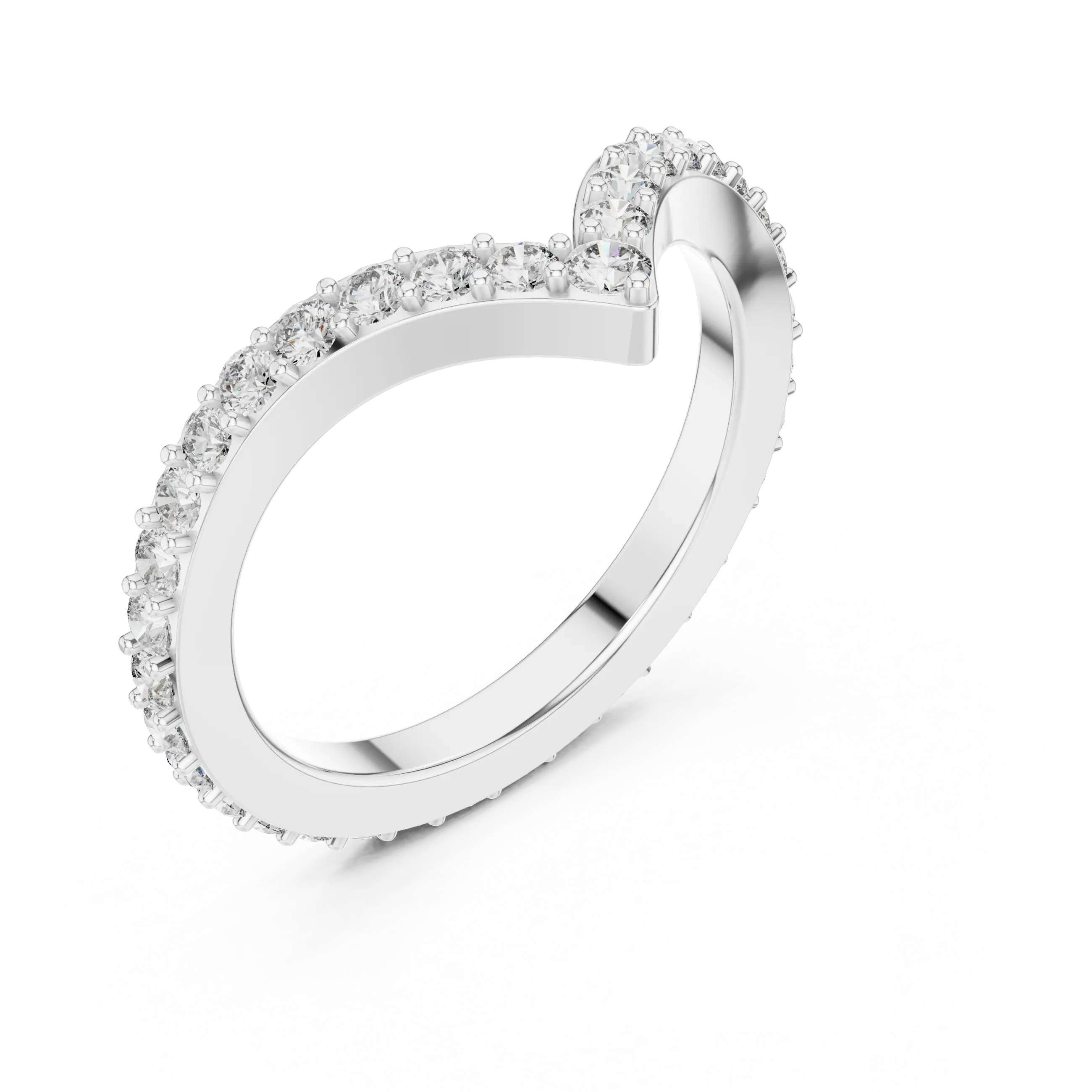 MJR059 - Round Contour Chevron French Set Nesting Band