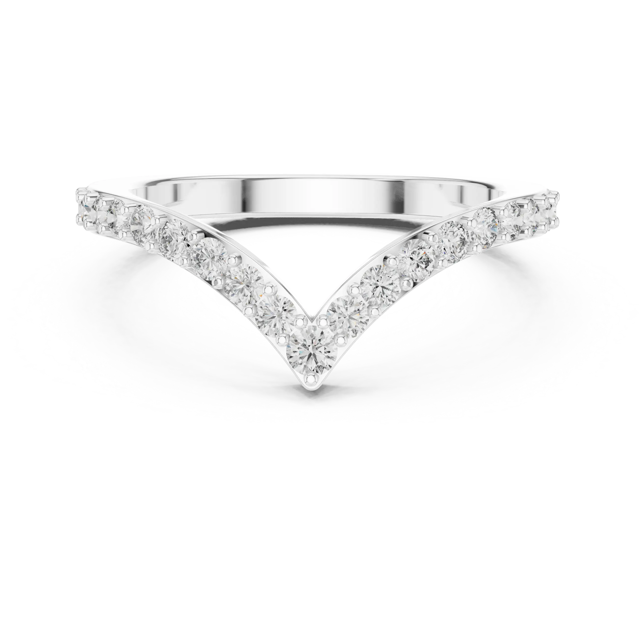 MJR059 - Round Contour Chevron French Set Nesting Band