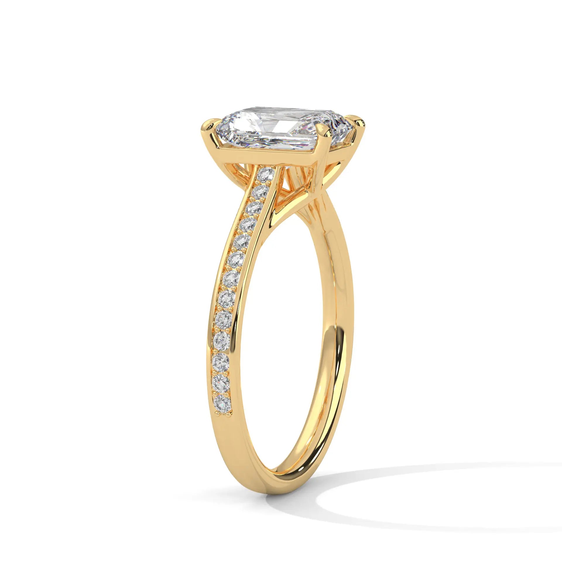 MJBS12 - RADIANT Cut Silhouette Shimmering Band