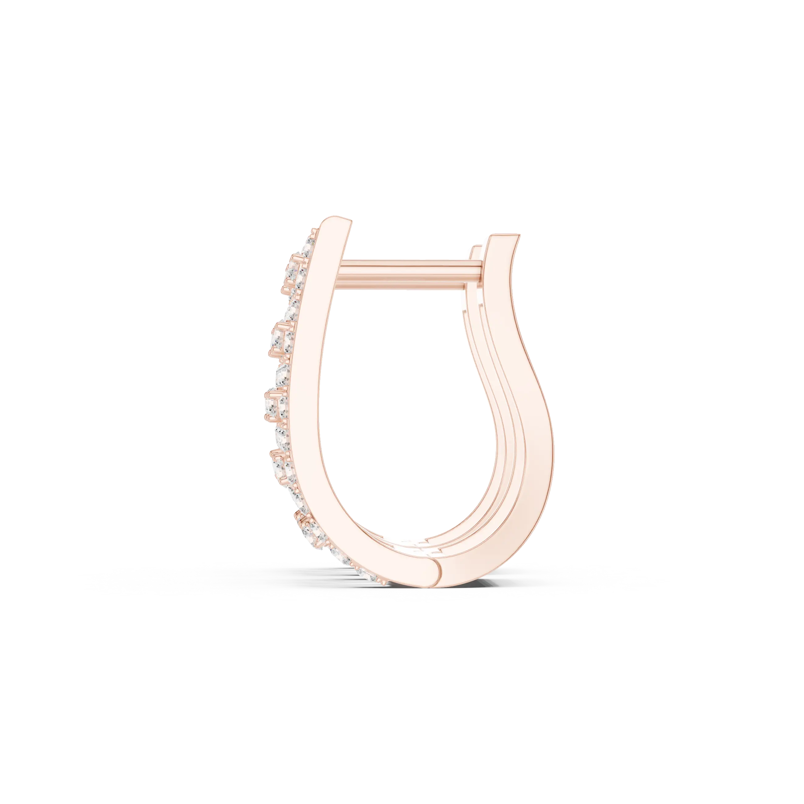 MJER63 - Open Lattice Geometric Huggie Hoops