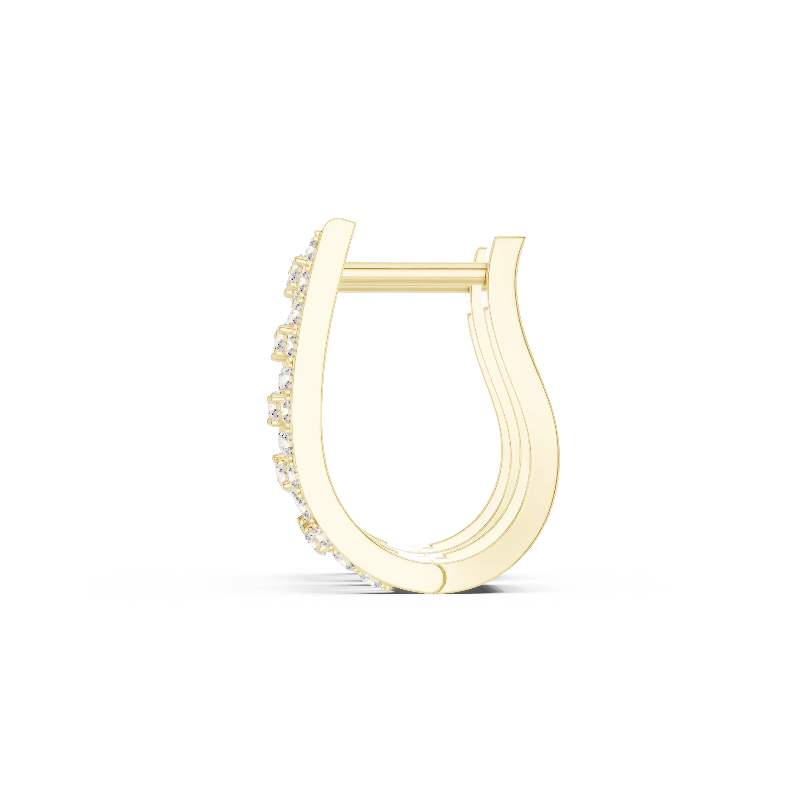 MJER63 - Open Lattice Geometric Huggie Hoops