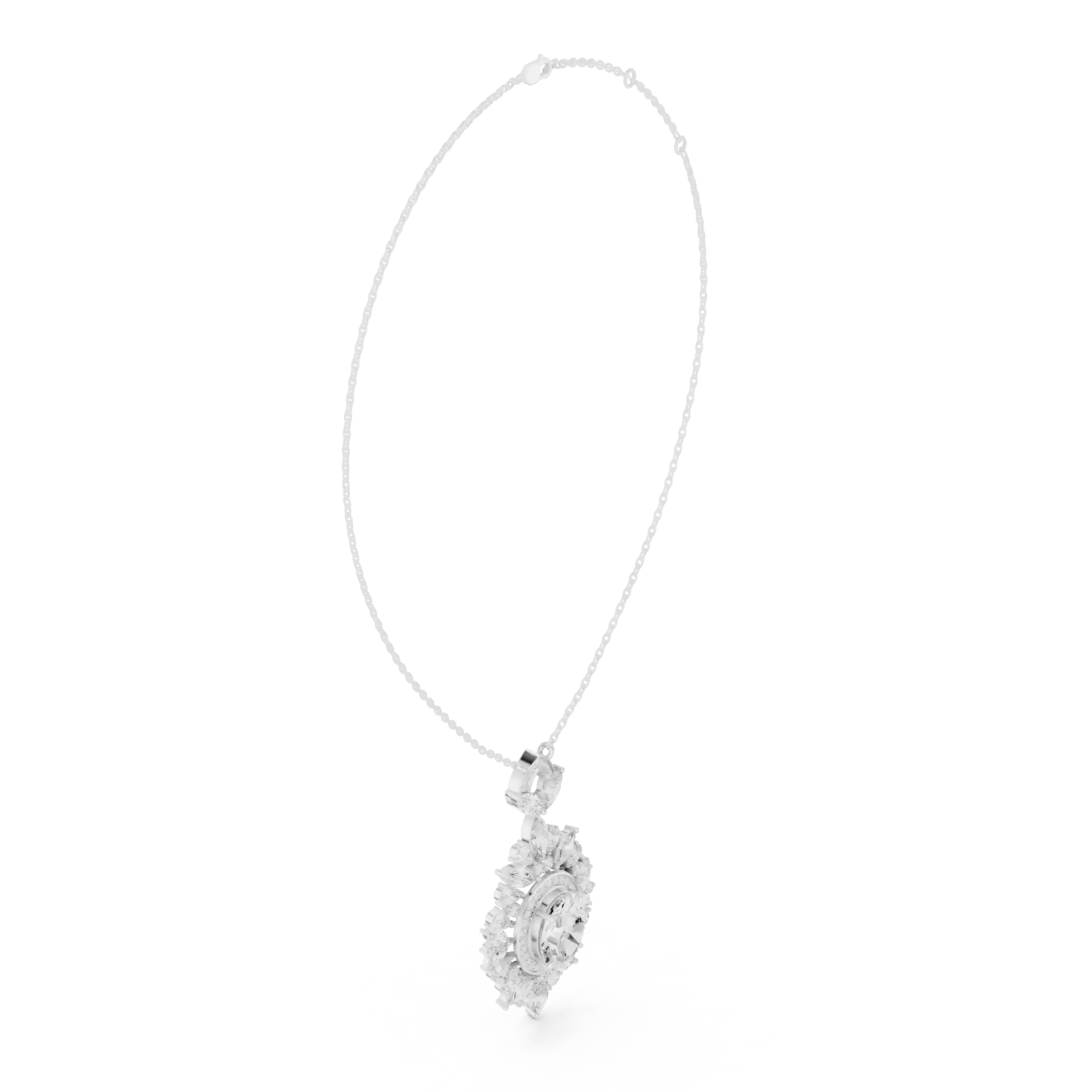 MJP20 - Royal Diamond Corona Grand Medallion Drop