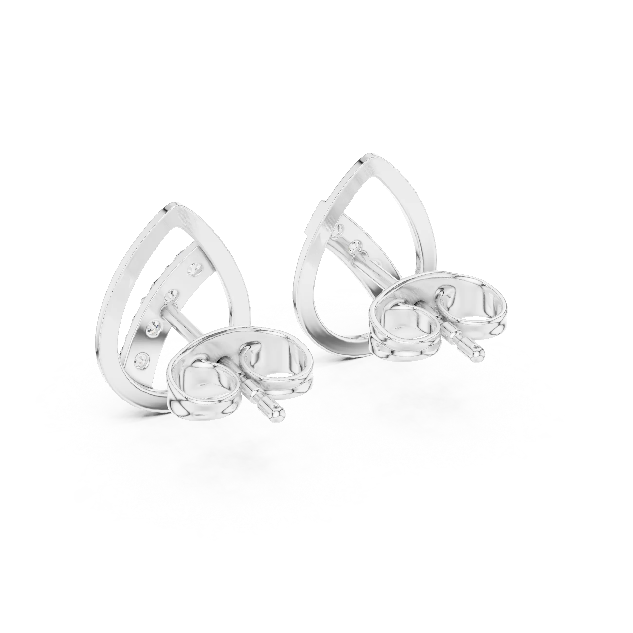 MJER73 - Teardrop Open-Frame Modern Studs