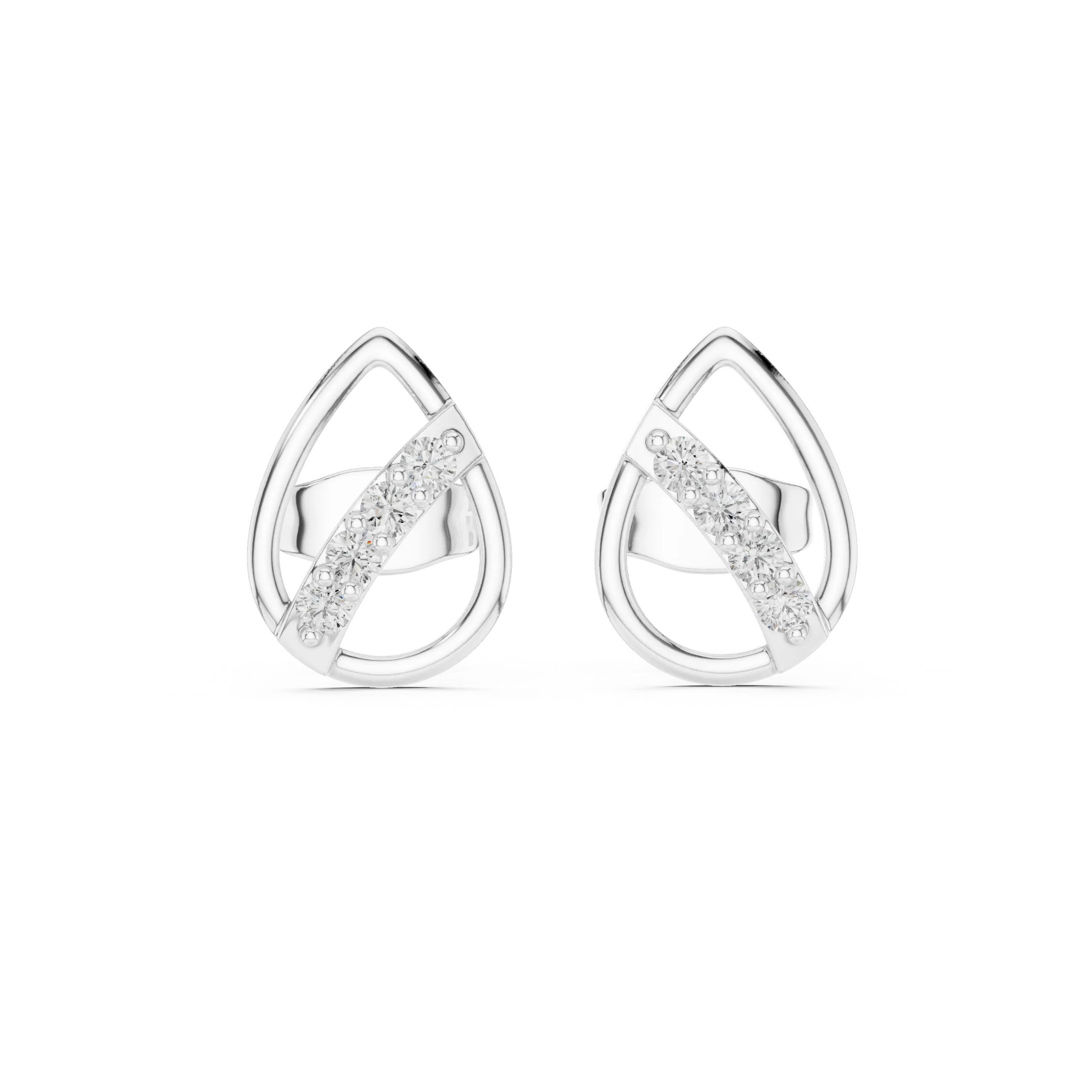 MJER73 - Teardrop Open-Frame Modern Studs