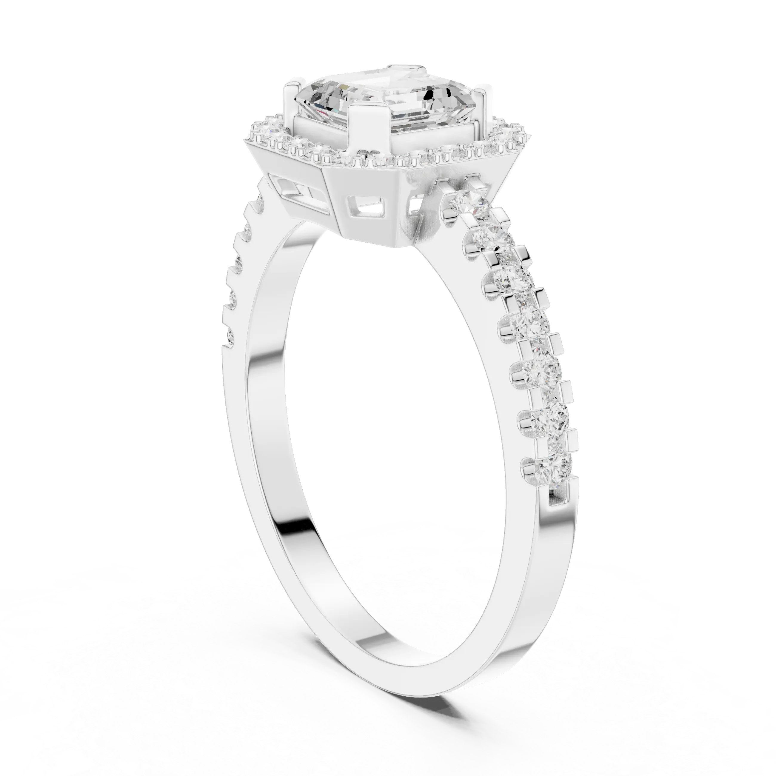 MJCLS4 - Square Architectural Border Accent Bridal Piece