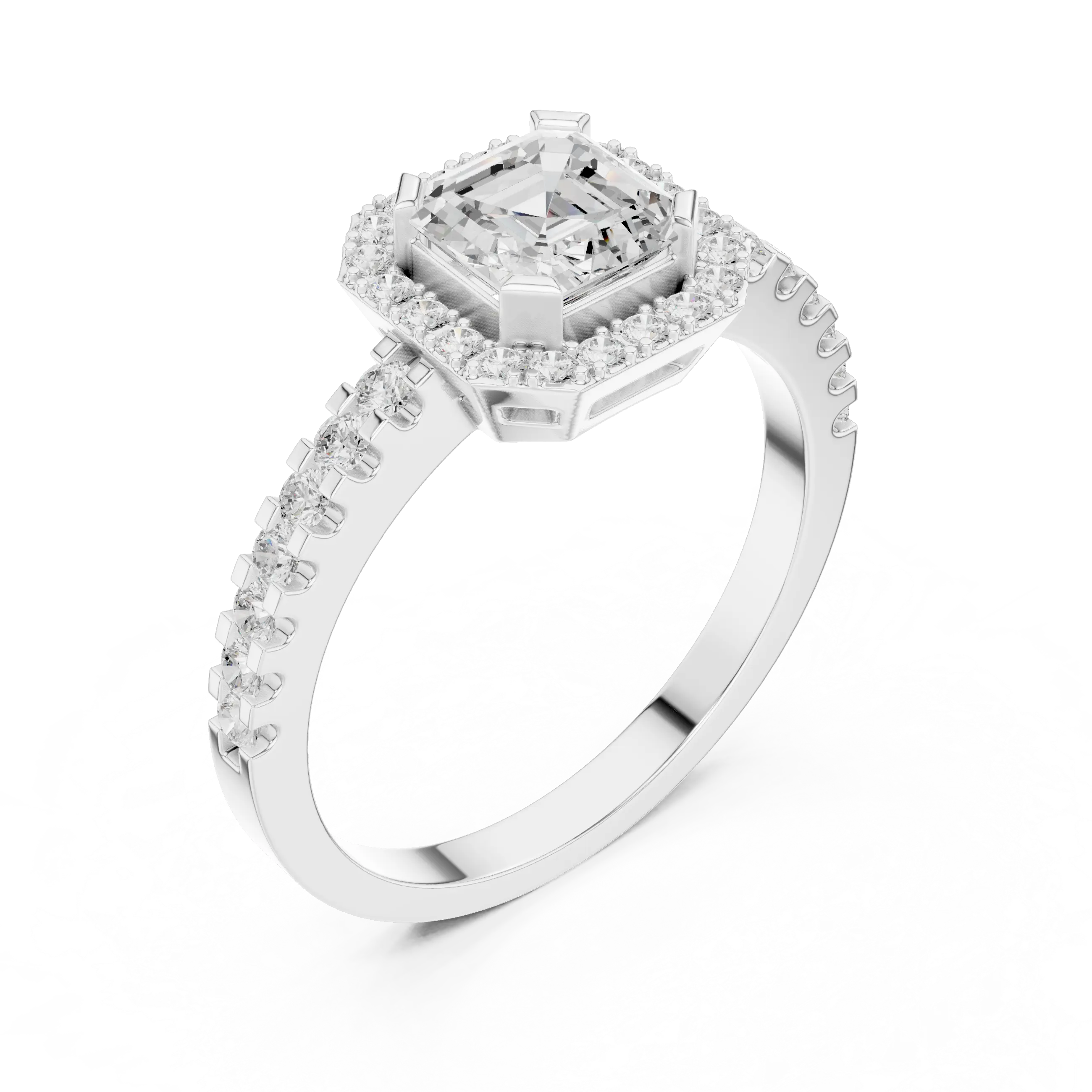 MJCLS4 - Square Architectural Border Accent Bridal Piece