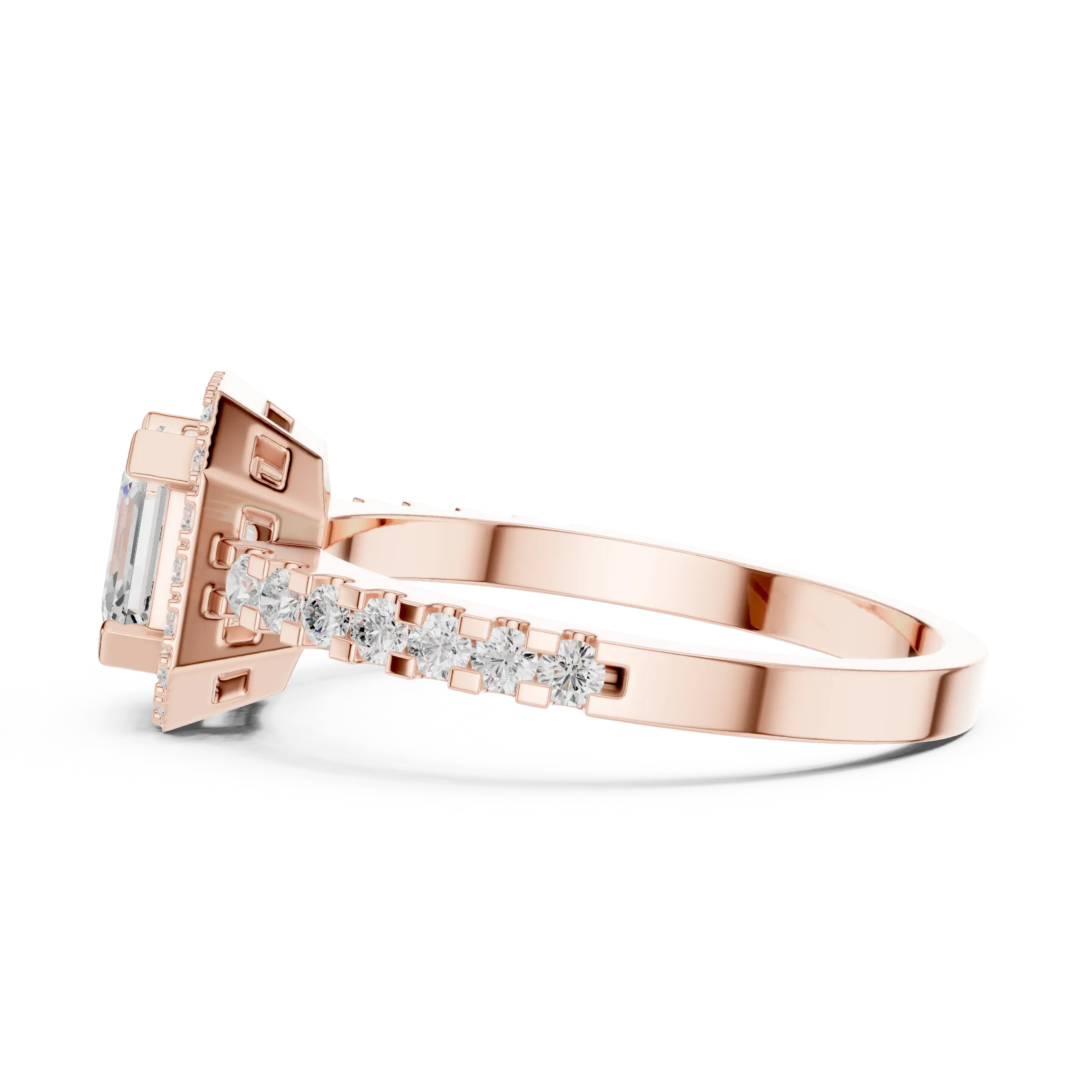 MJCLS4 - Square Architectural Border Accent Bridal Piece