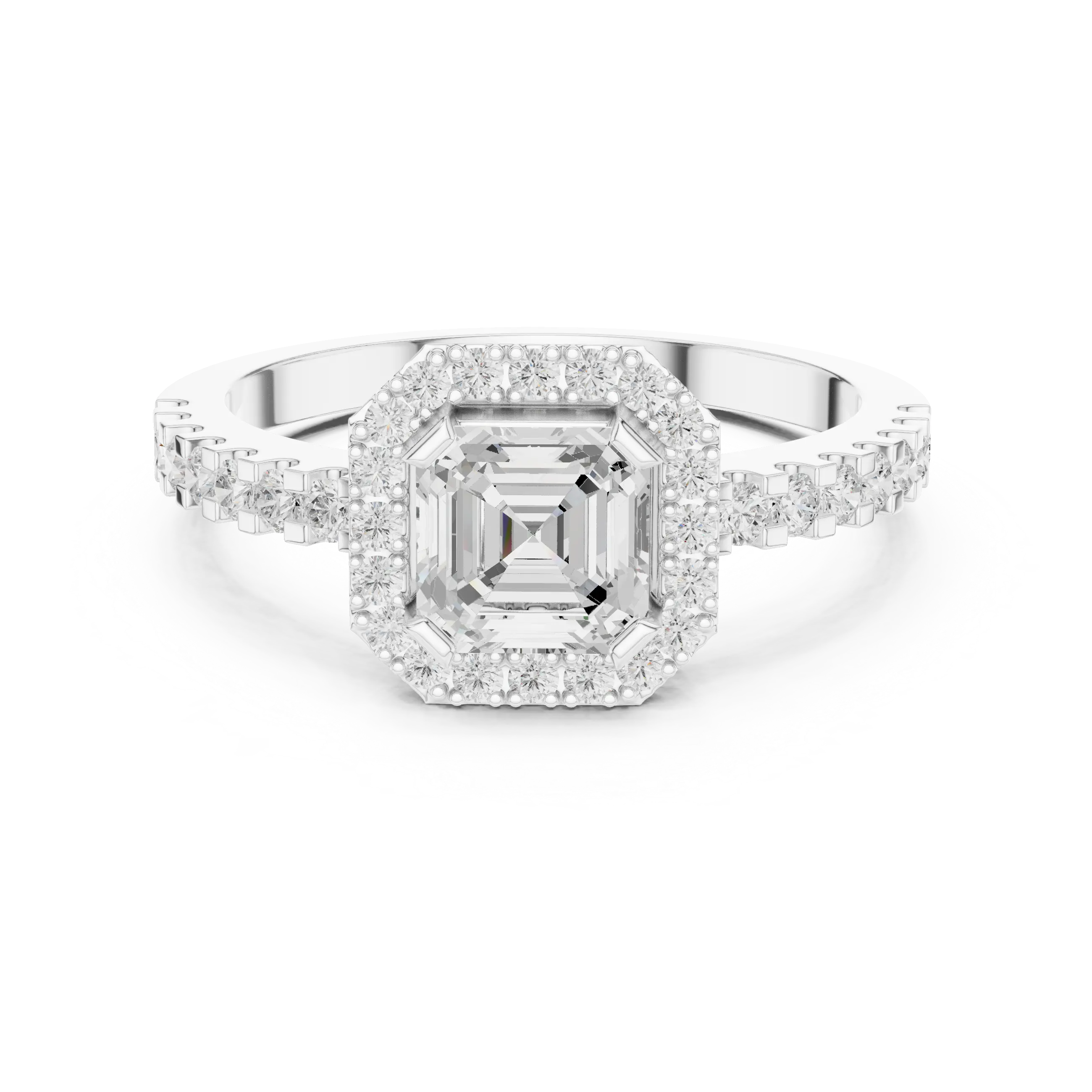 MJCLS4 - Square Architectural Border Accent Bridal Piece