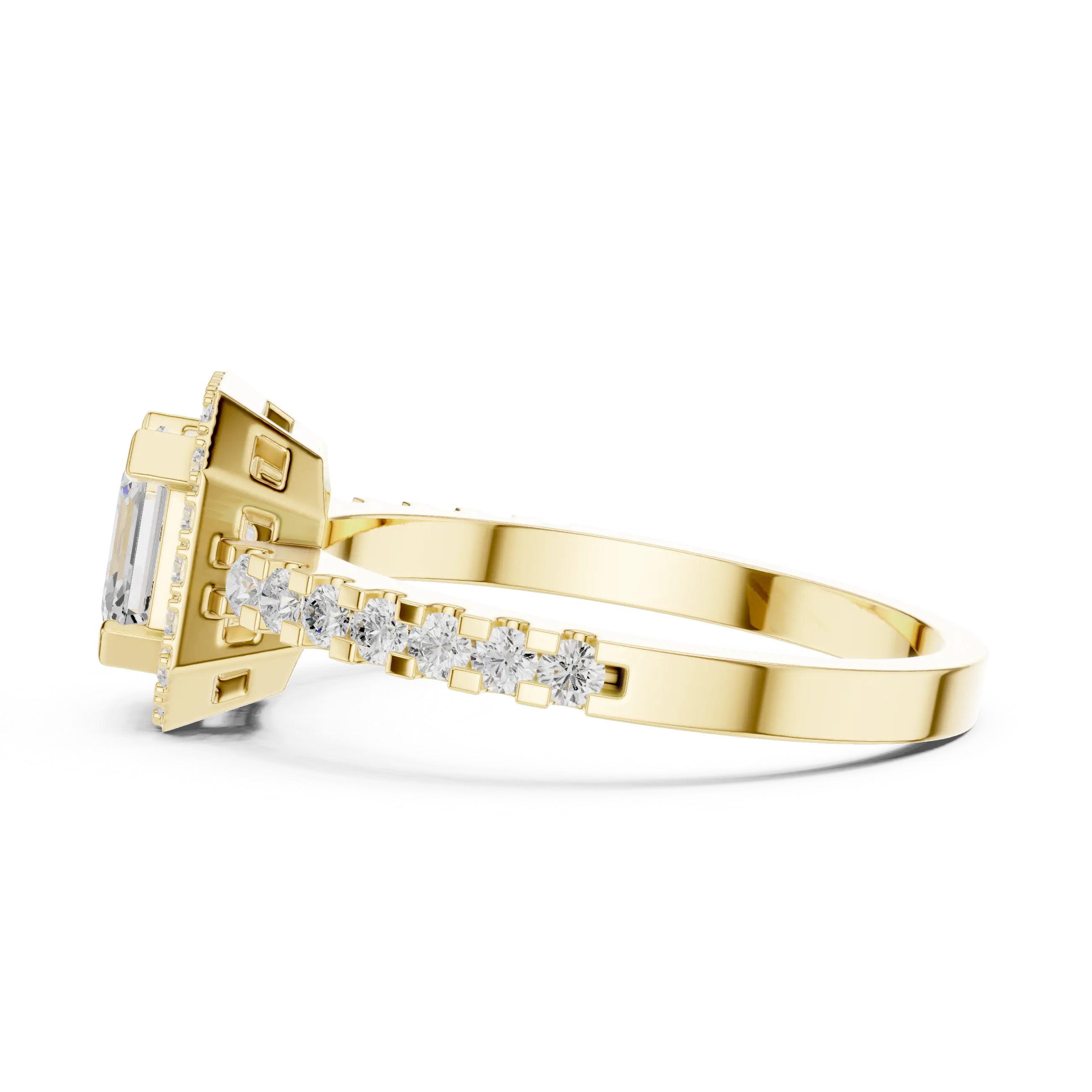 MJCLS4 - Square Architectural Border Accent Bridal Piece