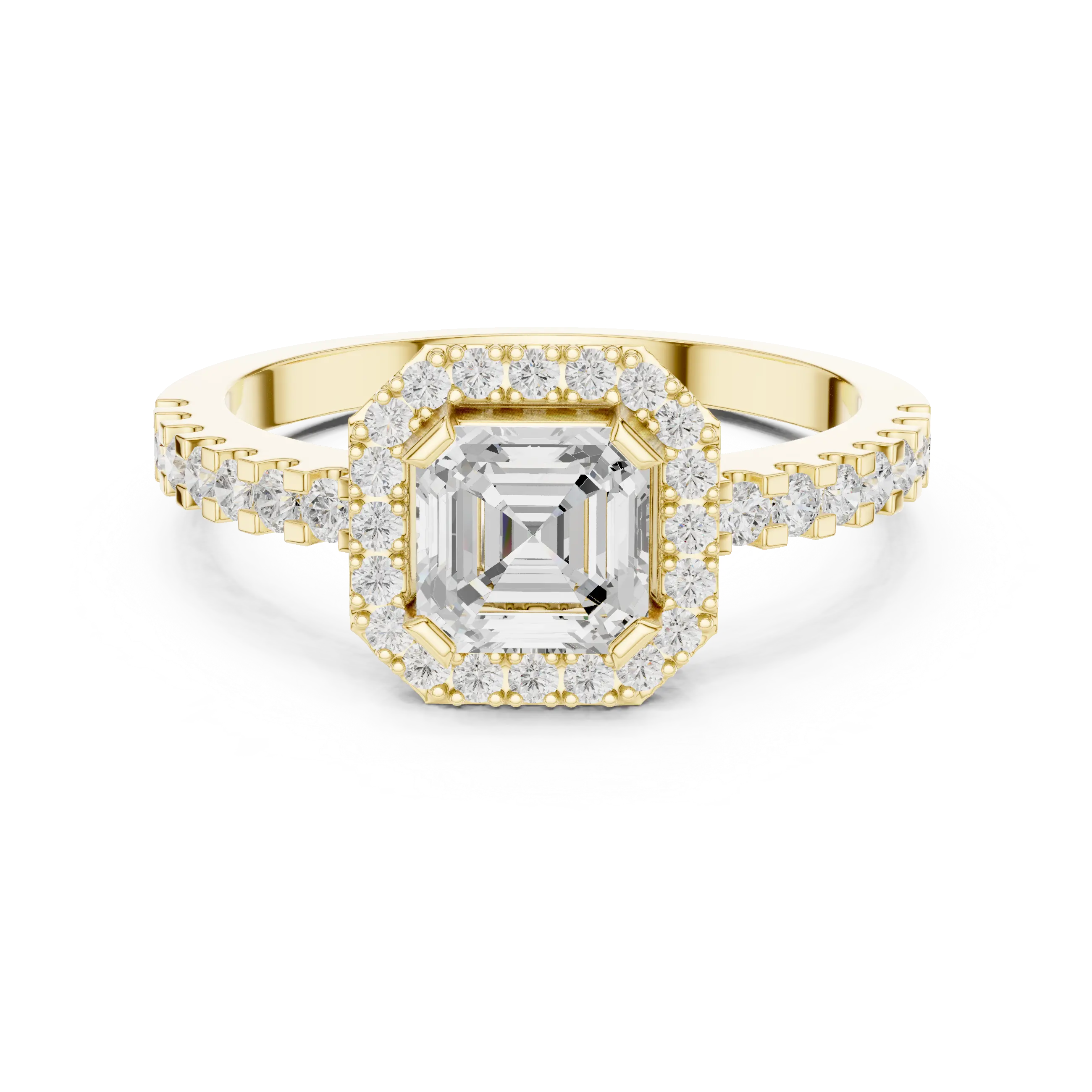 MJCLS4 - Square Architectural Border Accent Bridal Piece