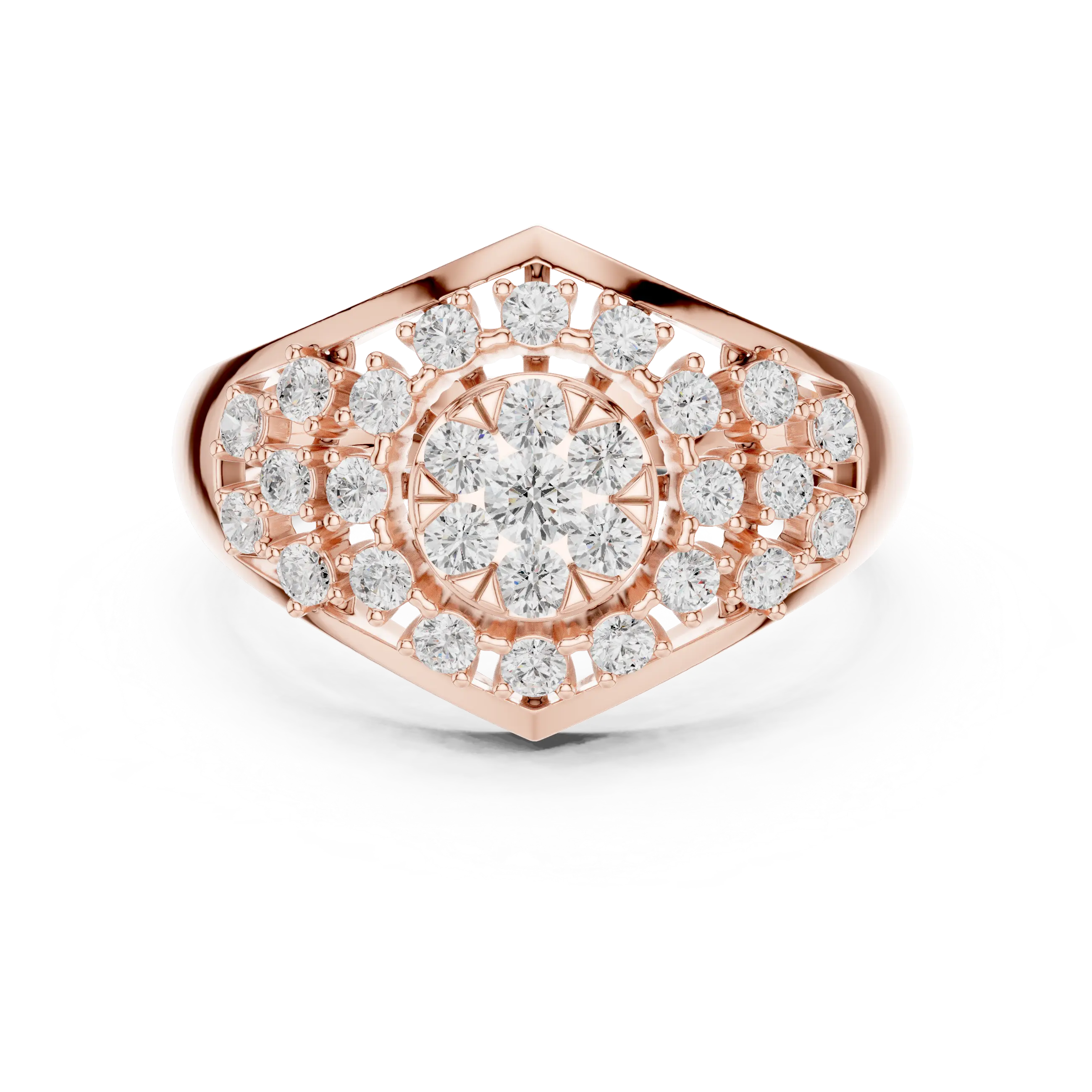 MJCLS5 - Geometric Snowflake Inspired Cocktail Band