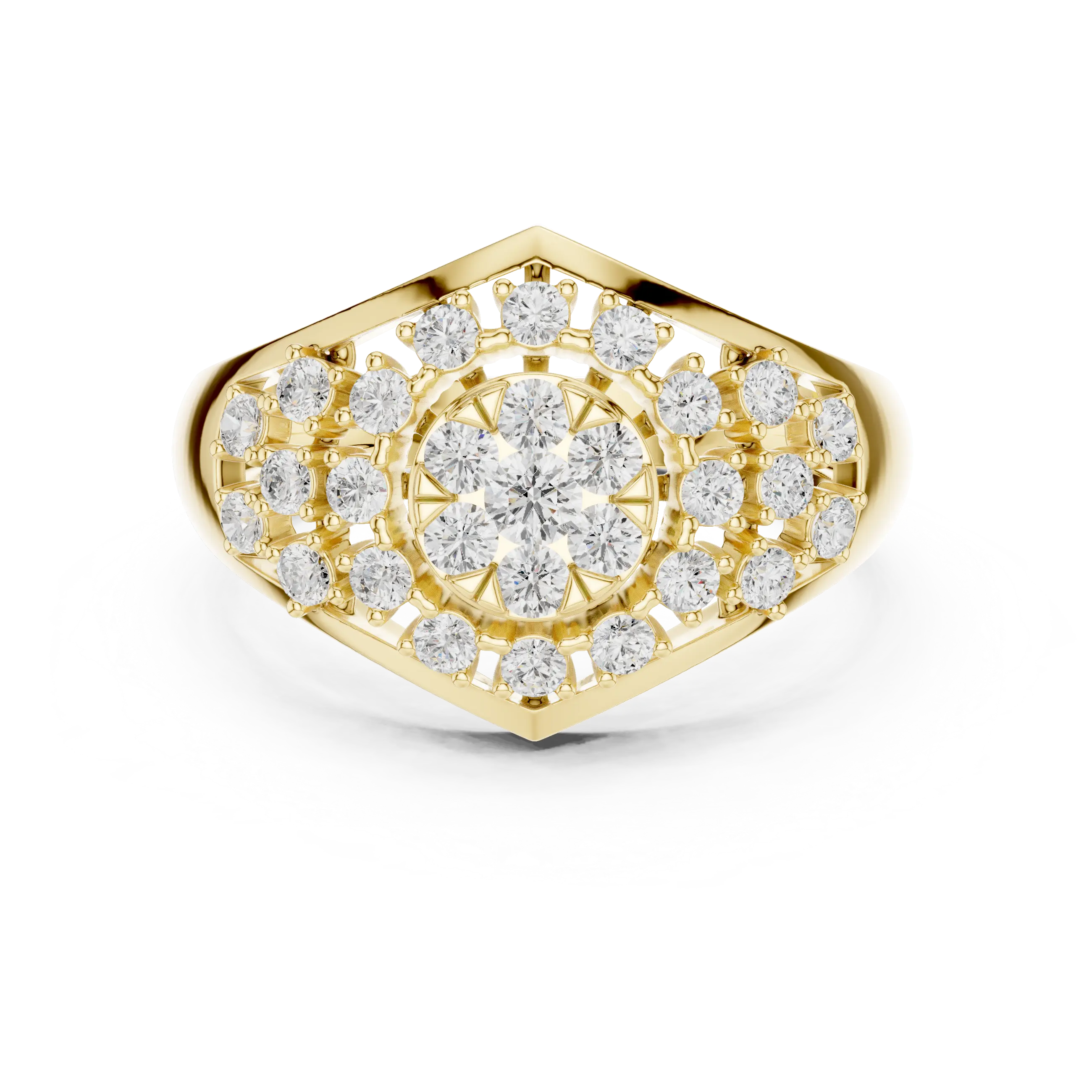 MJCLS5 - Geometric Snowflake Inspired Cocktail Band