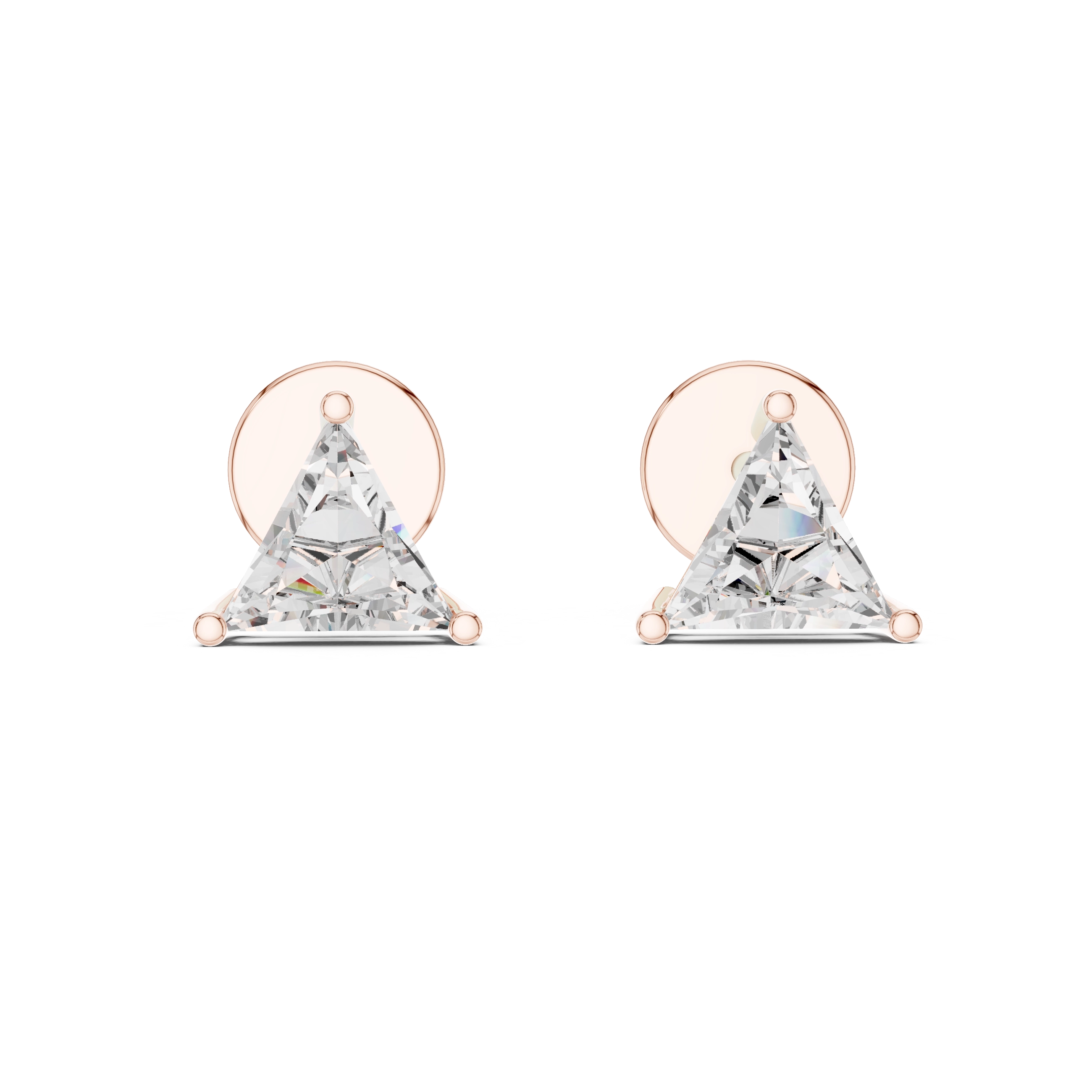 MJER04 - Marquise Cut Solitaire Earring Pair
