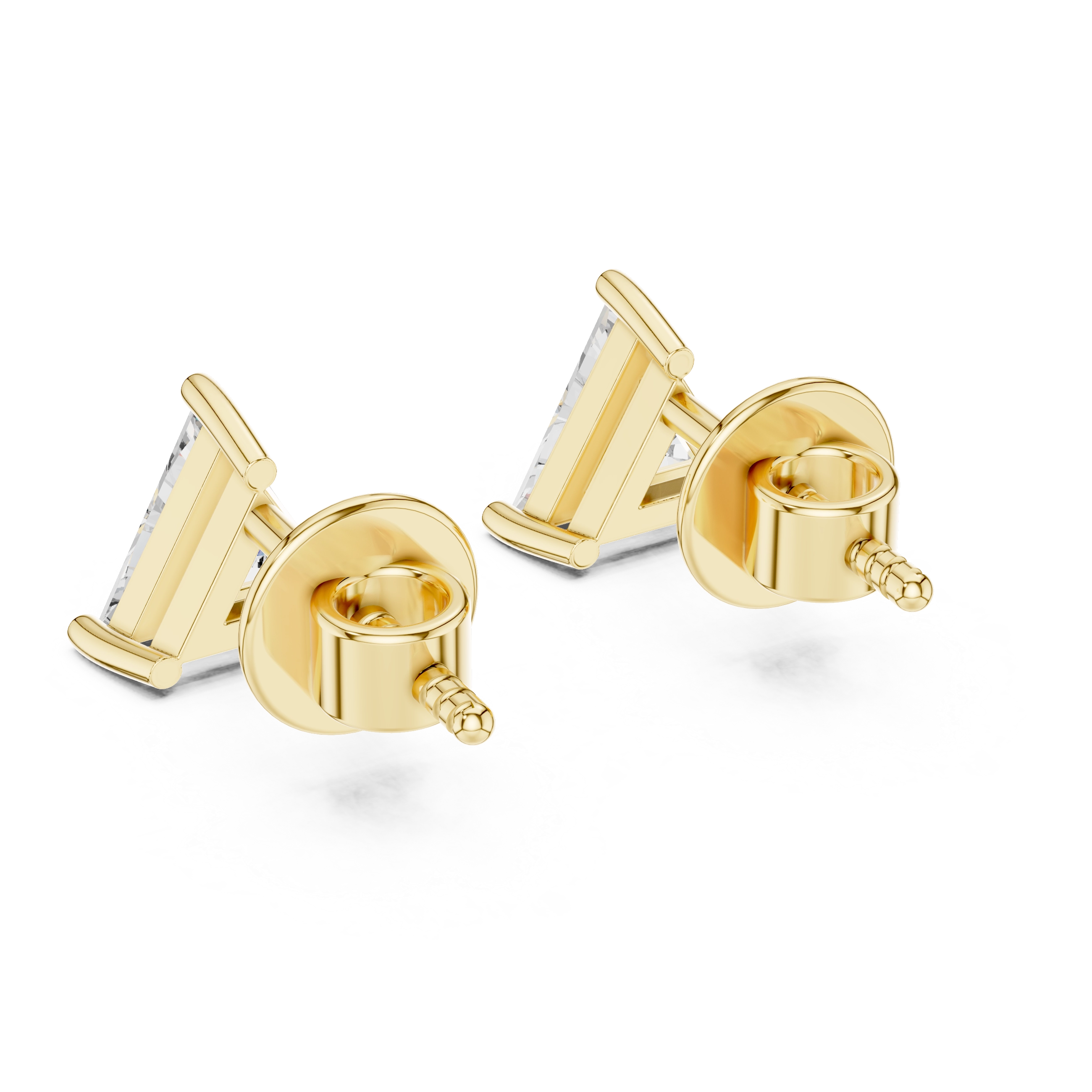 MJER04 - Marquise Cut Solitaire Earring Pair