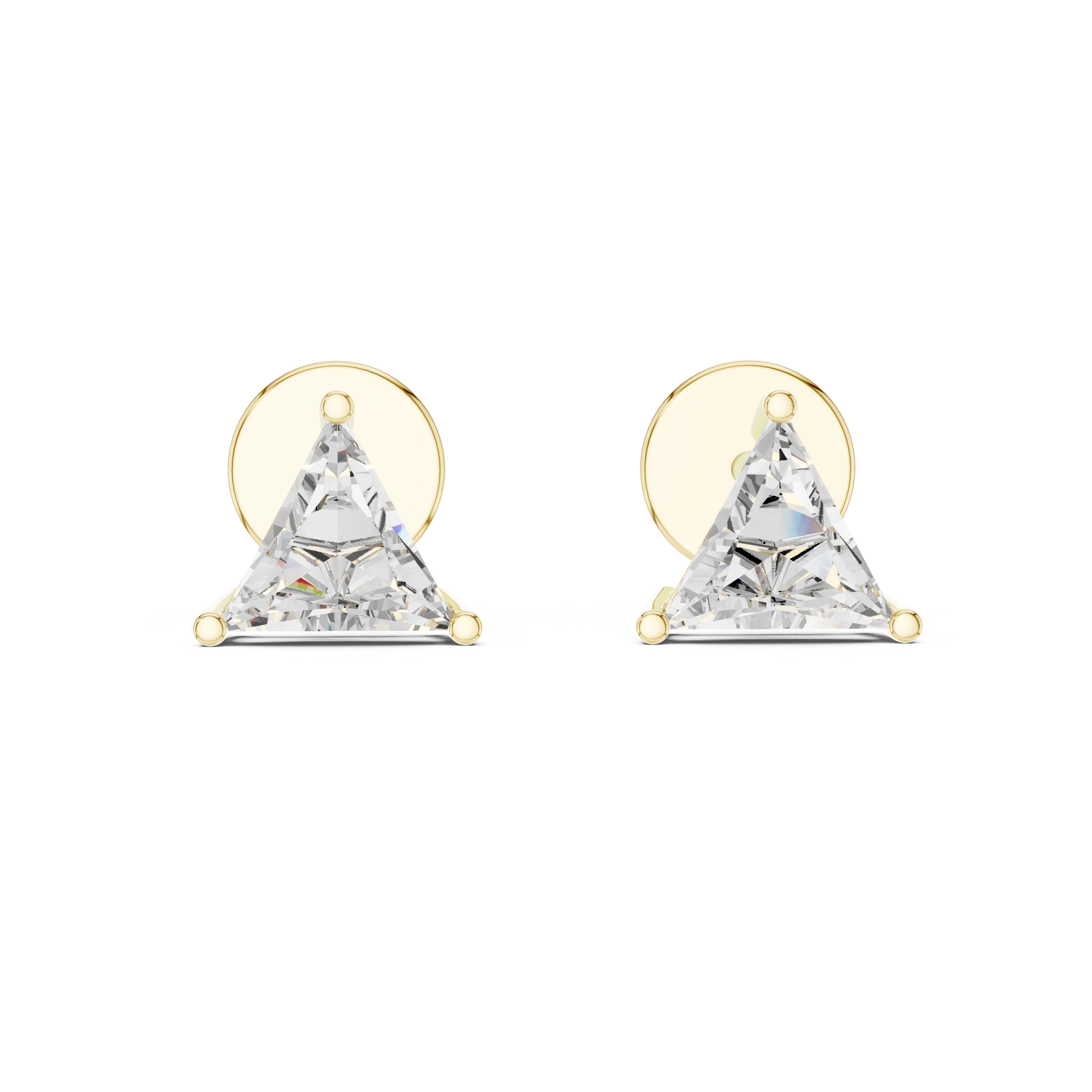MJER04 - Marquise Cut Solitaire Earring Pair