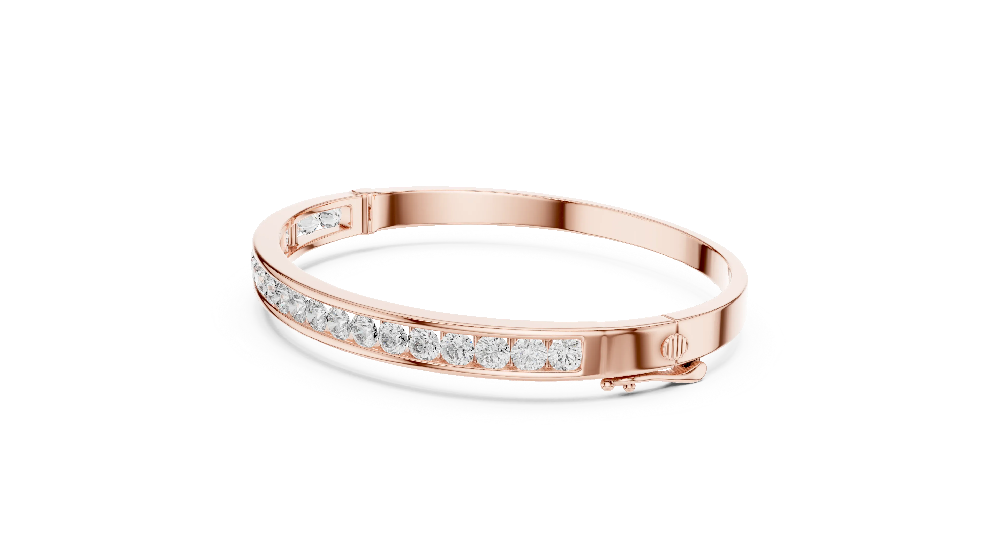 MJBR15 - Polished Channel Row Classic Armlet