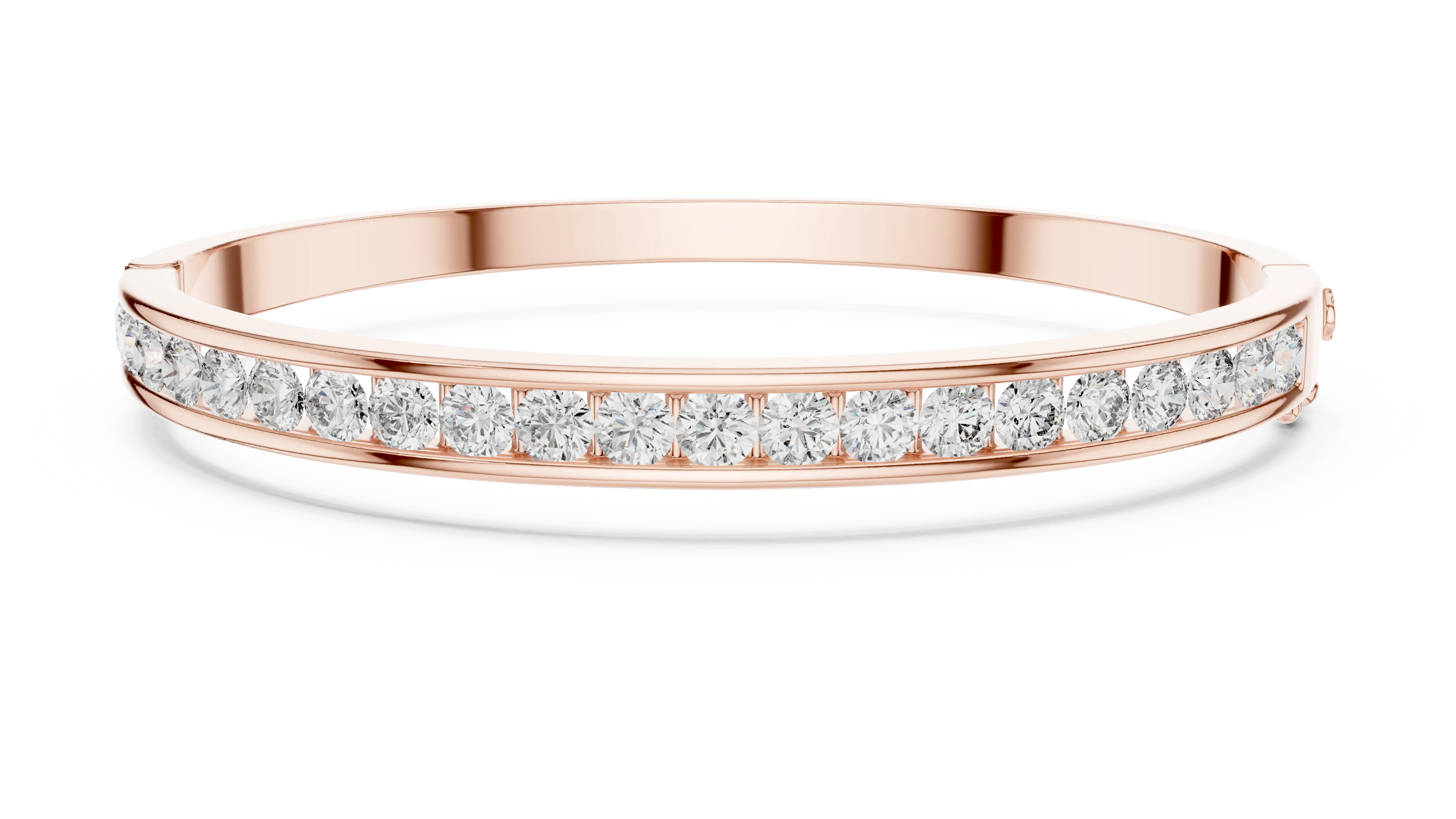 MJBR15 - Polished Channel Row Classic Armlet