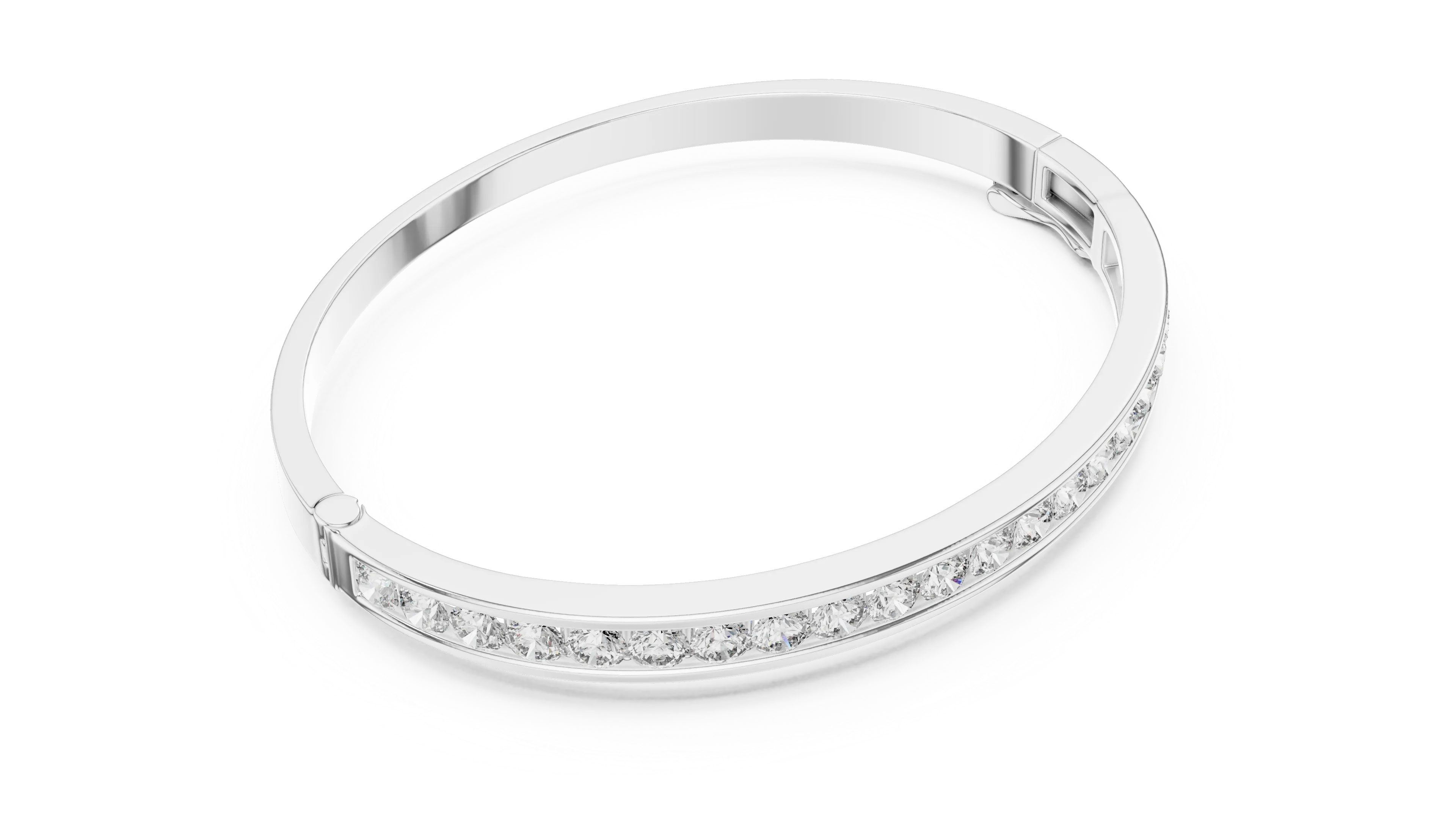 MJBR15 - Polished Channel Row Classic Armlet