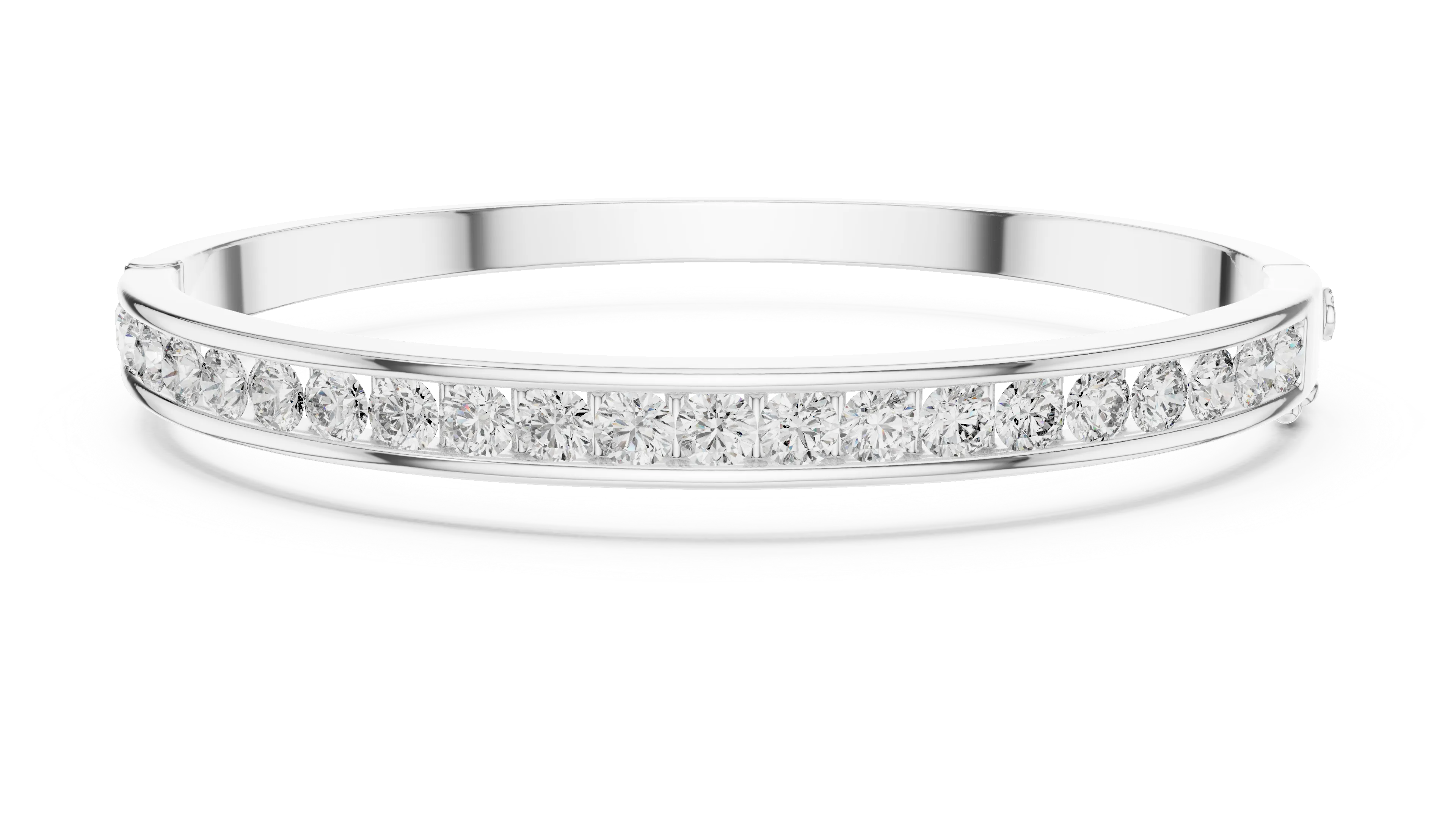 MJBR15 - Polished Channel Row Classic Armlet
