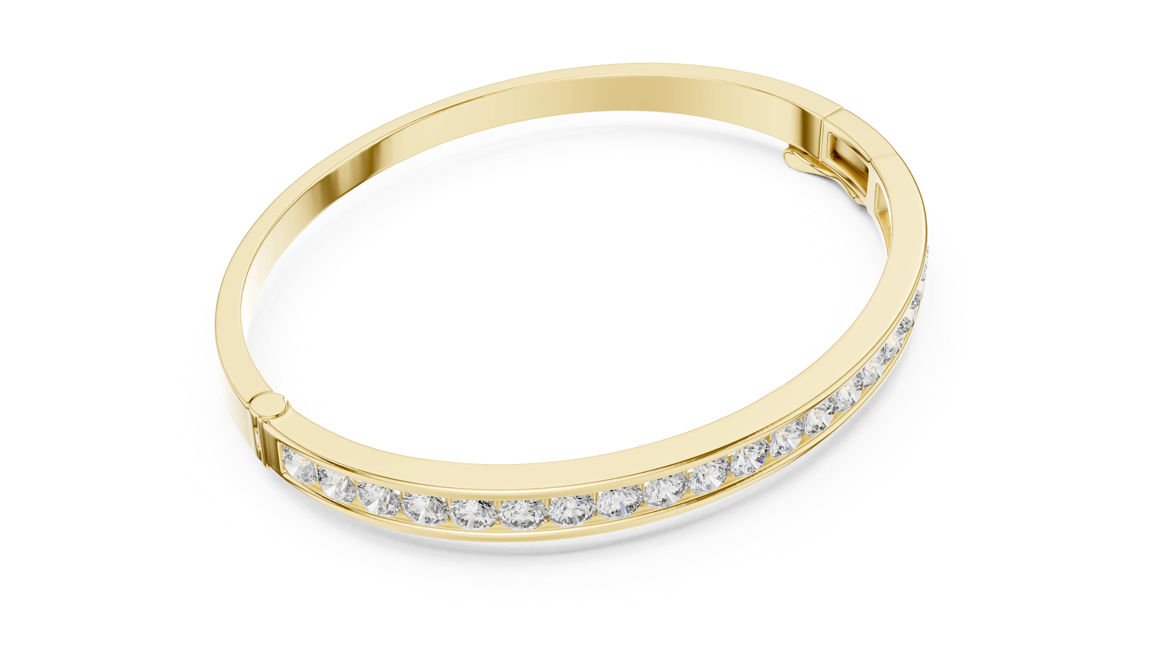 MJBR15 - Polished Channel Row Classic Armlet