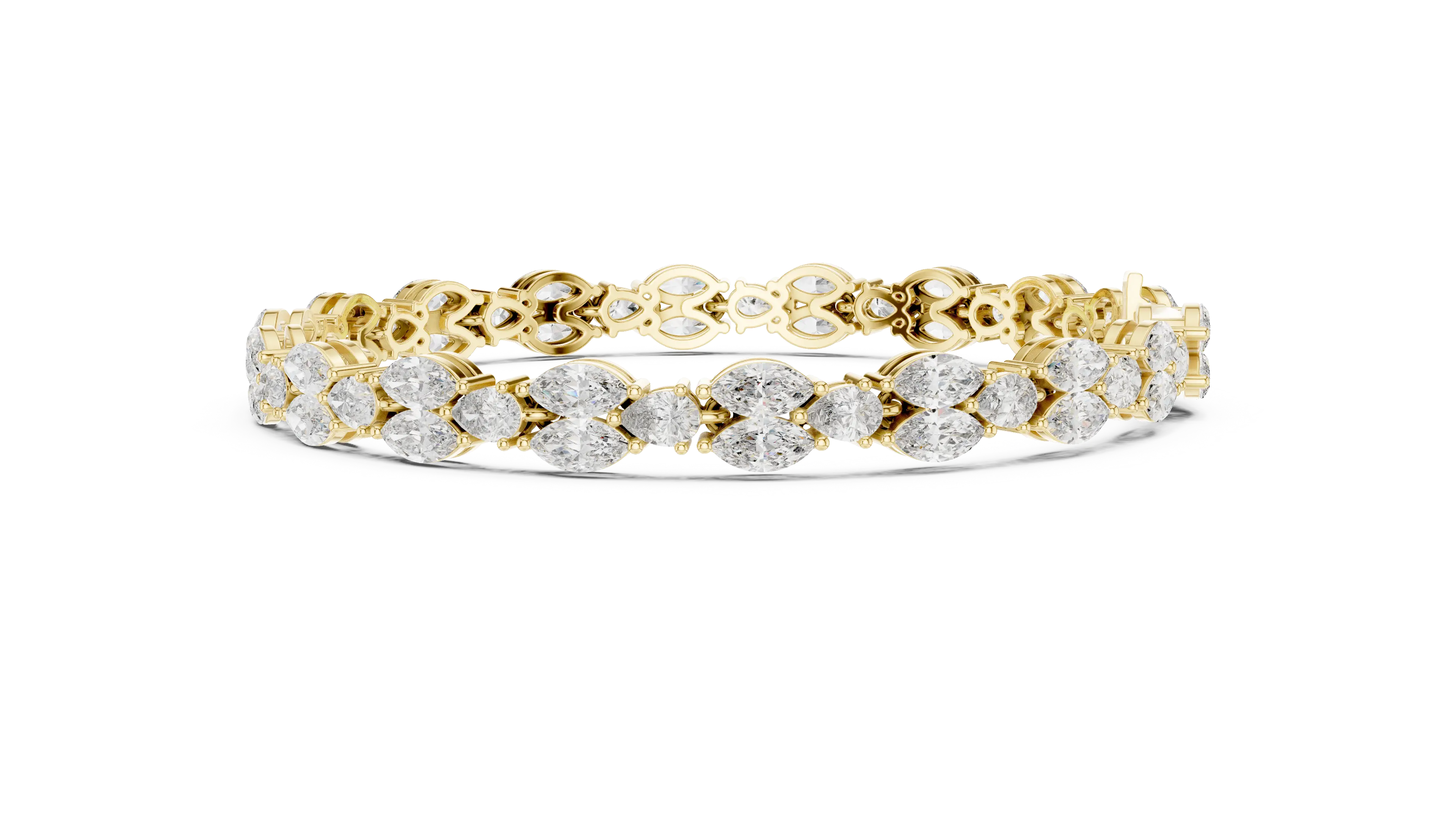 MJBR23 - Marquise Butterfly Motif Eternity Strand