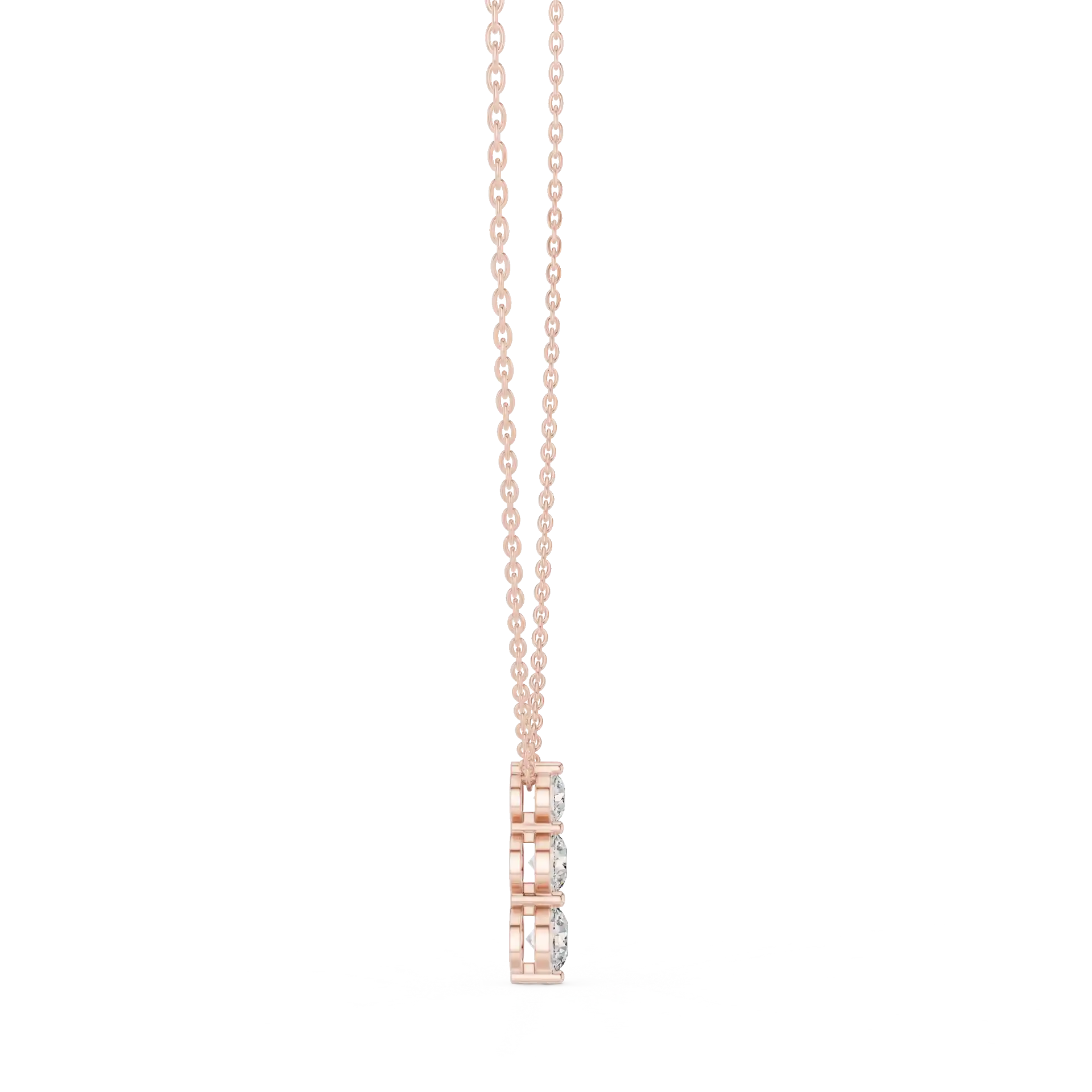 MJP17 - Classic Past Present Future Diamond Charm