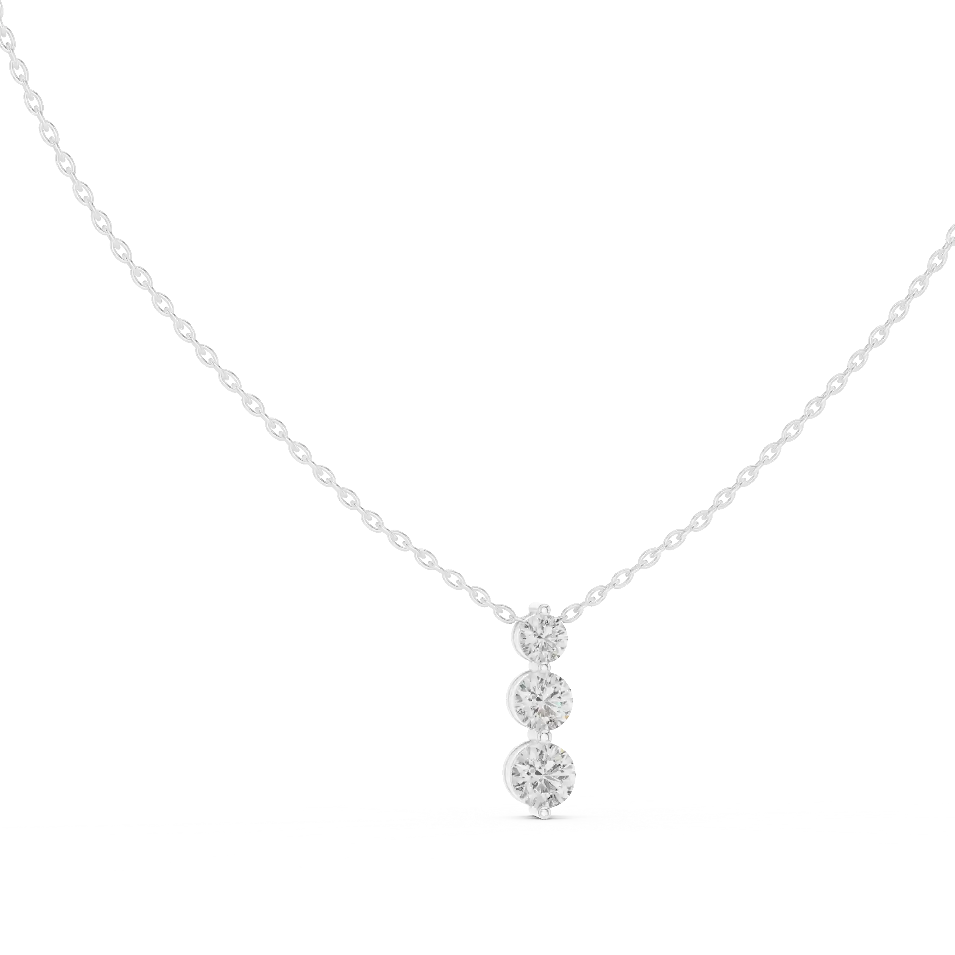 MJP17 - Classic Past Present Future Diamond Charm