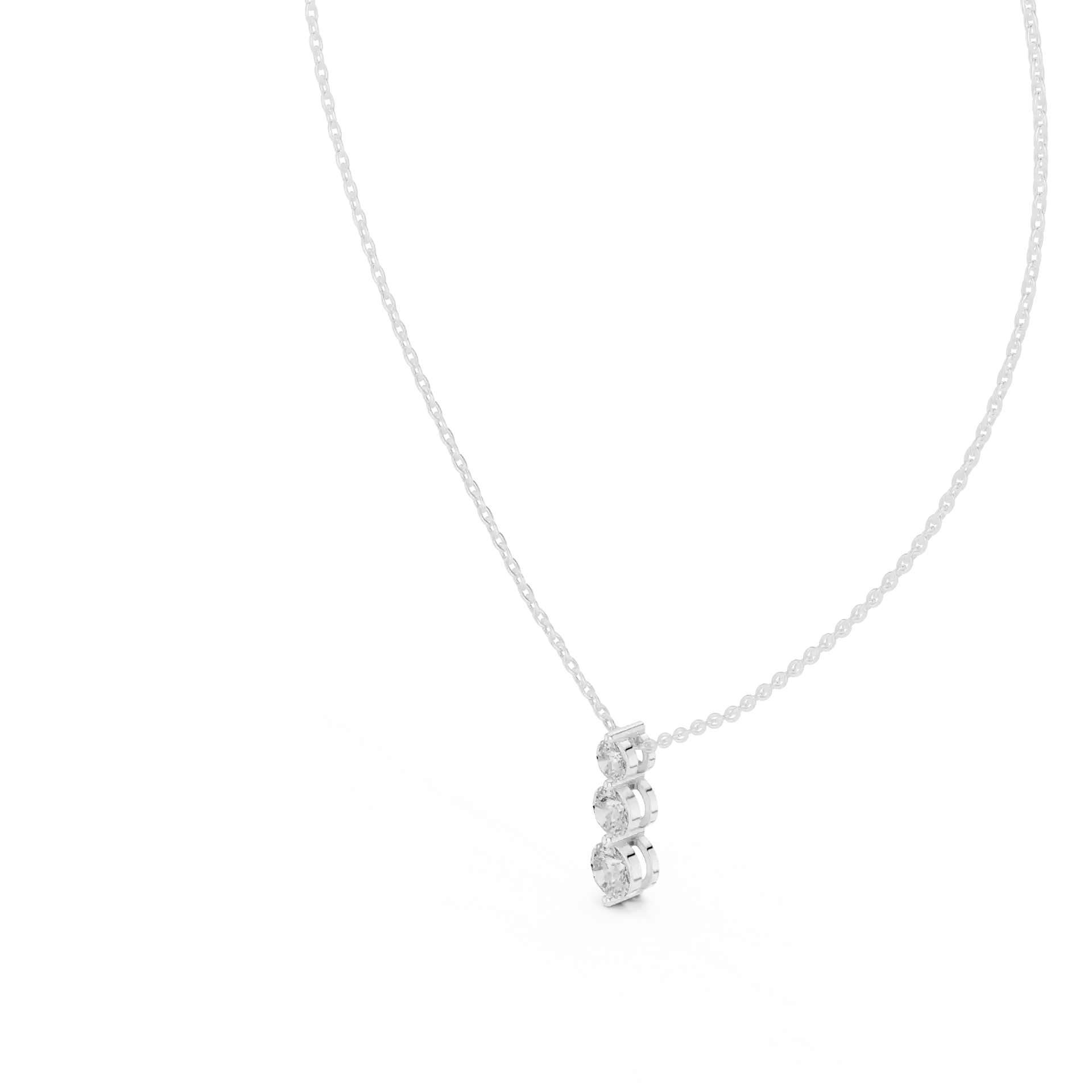 MJP17 - Classic Past Present Future Diamond Charm