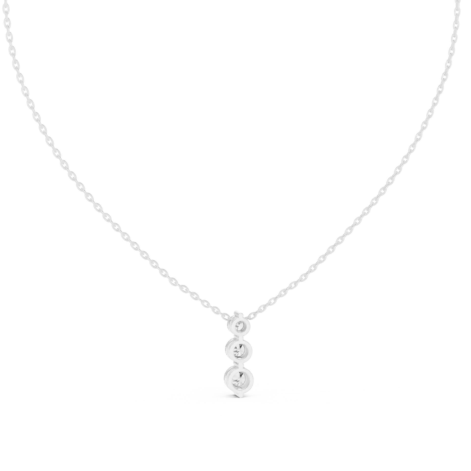 MJP17 - Classic Past Present Future Diamond Charm