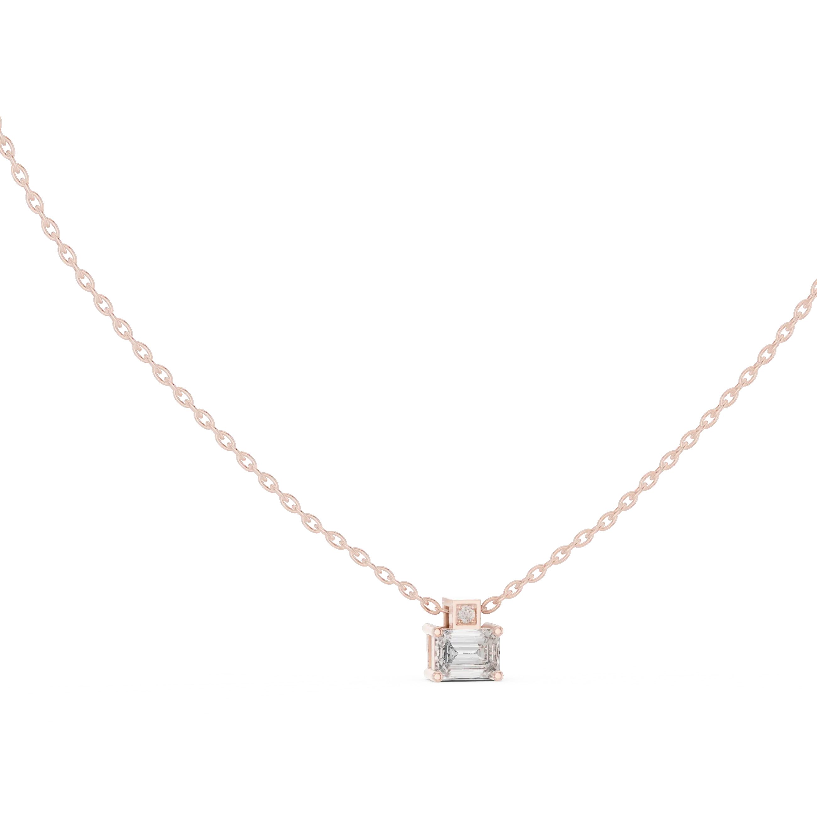 MJP41 - Tiered Baguette Geometric Station Charm