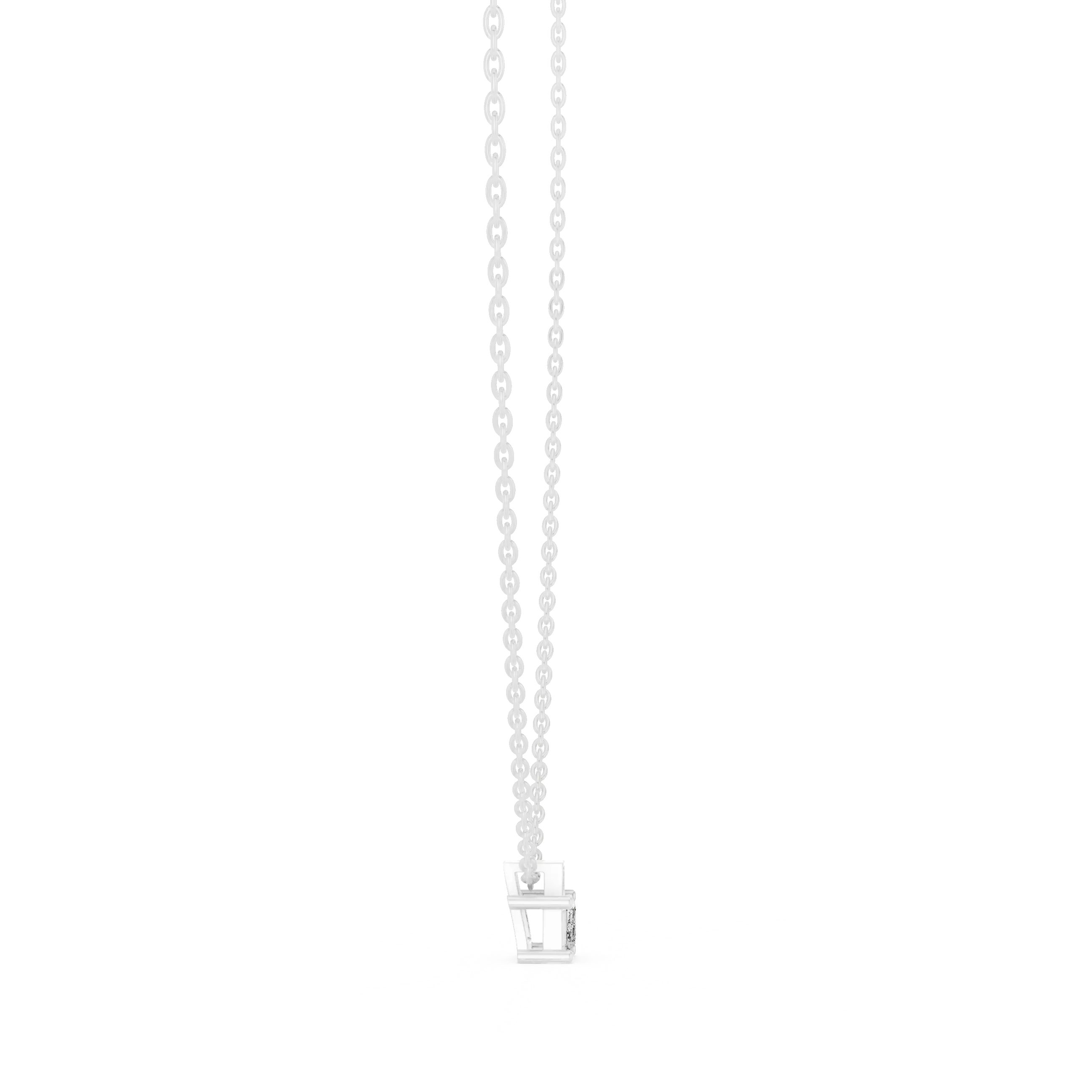 MJP41 - Tiered Baguette Geometric Station Charm
