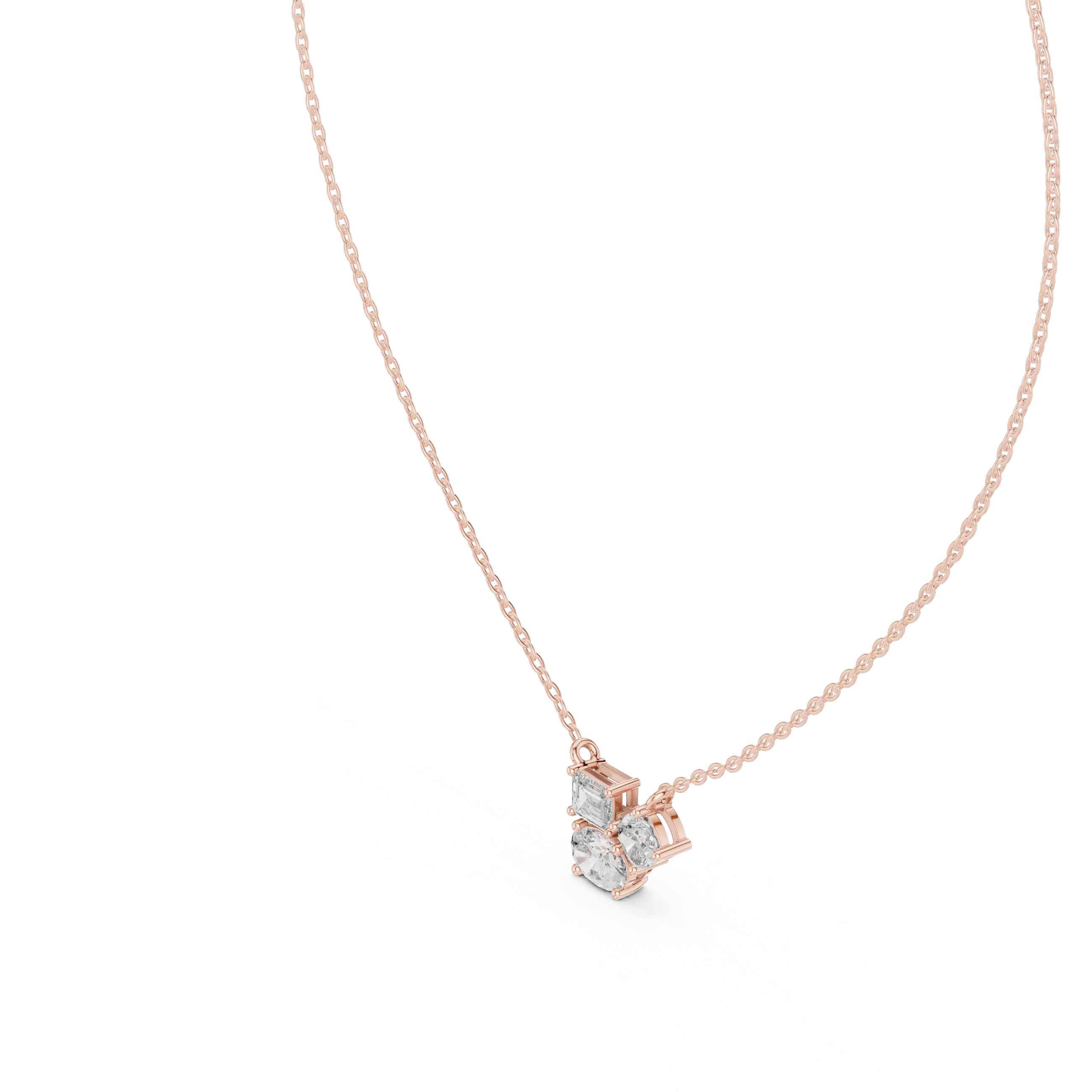 MJP47 - Multi-Shape Geometric Trio Pendant