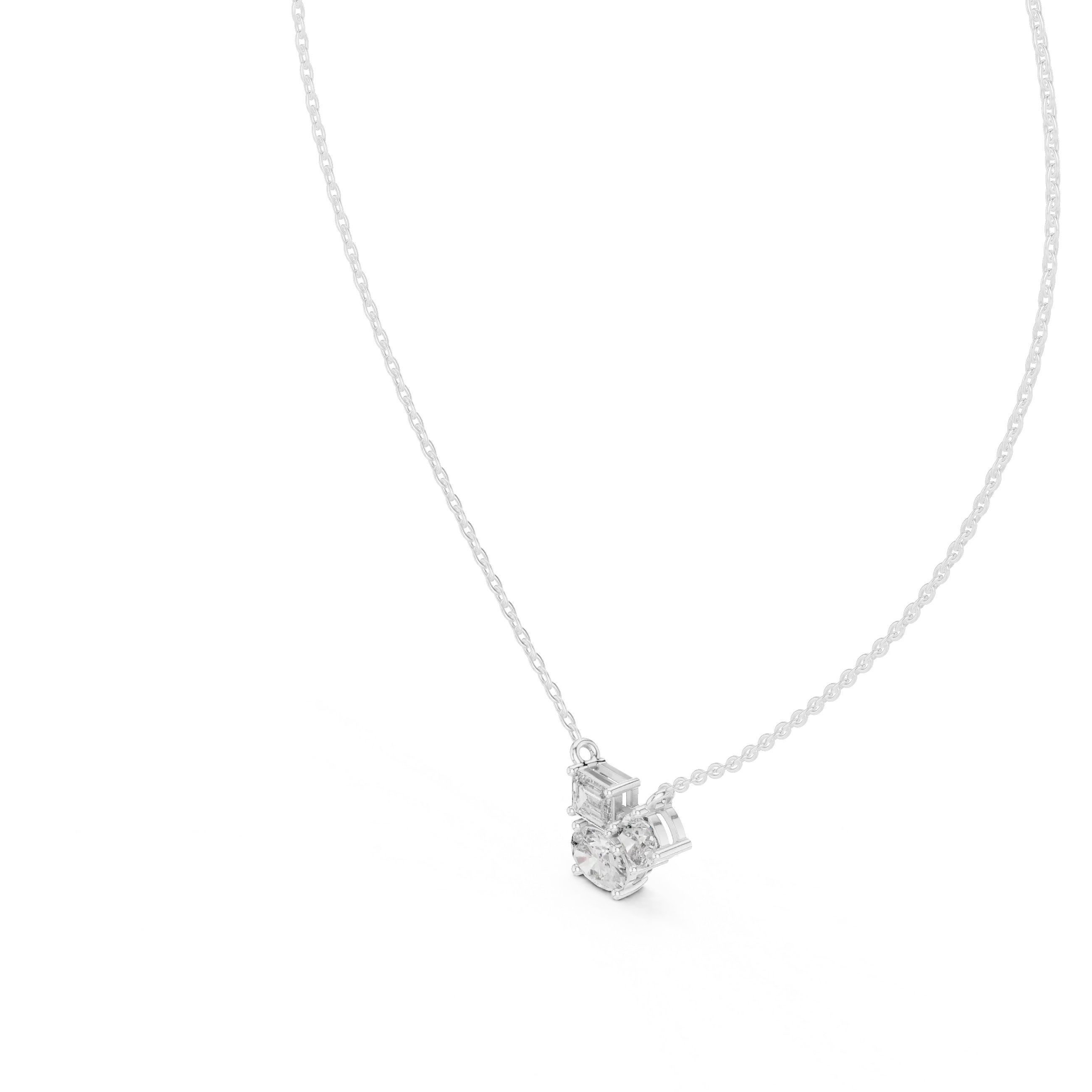MJP47 - Multi-Shape Geometric Trio Pendant