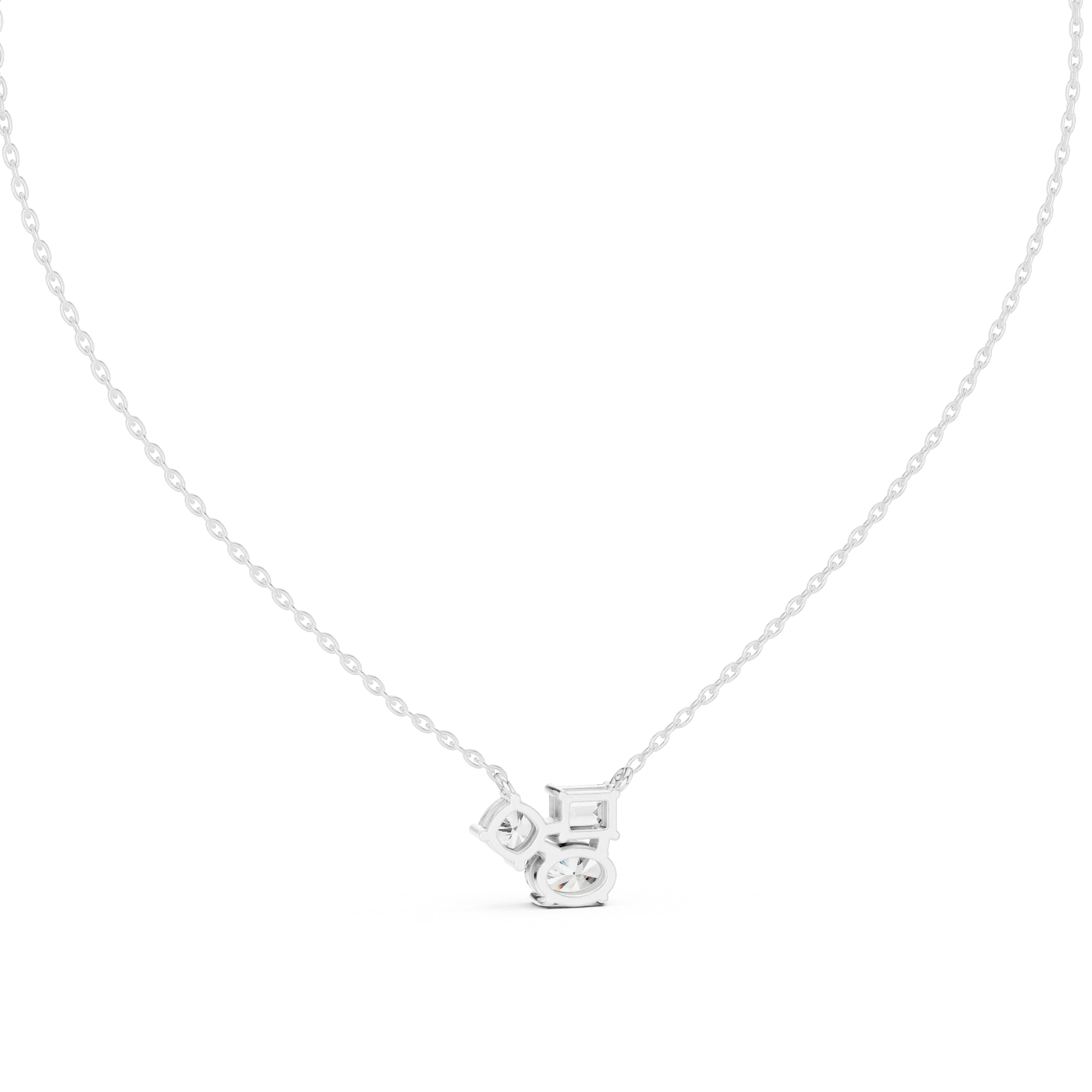 MJP47 - Multi-Shape Geometric Trio Pendant