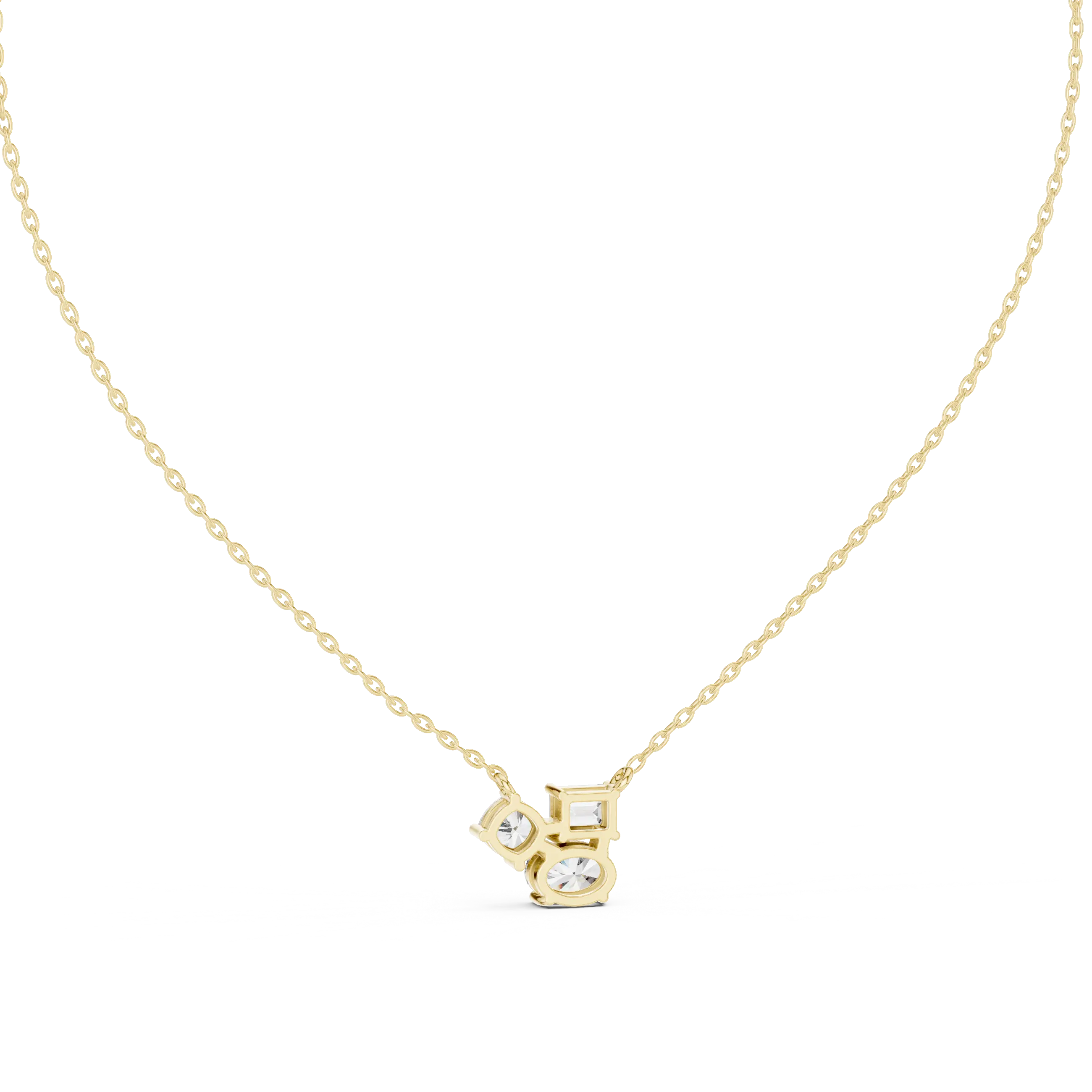 MJP47 - Multi-Shape Geometric Trio Pendant