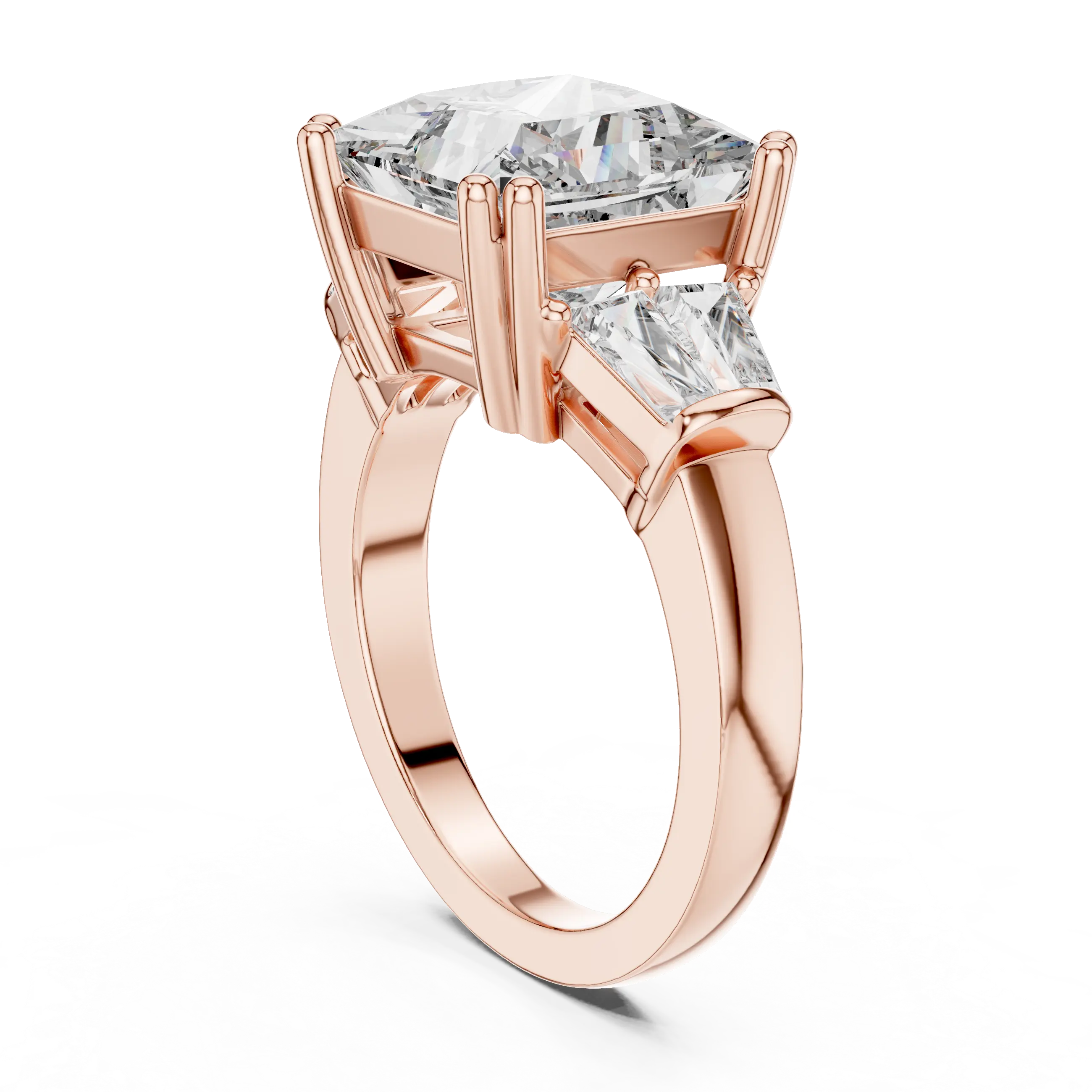 MJR009 - Princess Cut Multi Stone Anniversary Ring