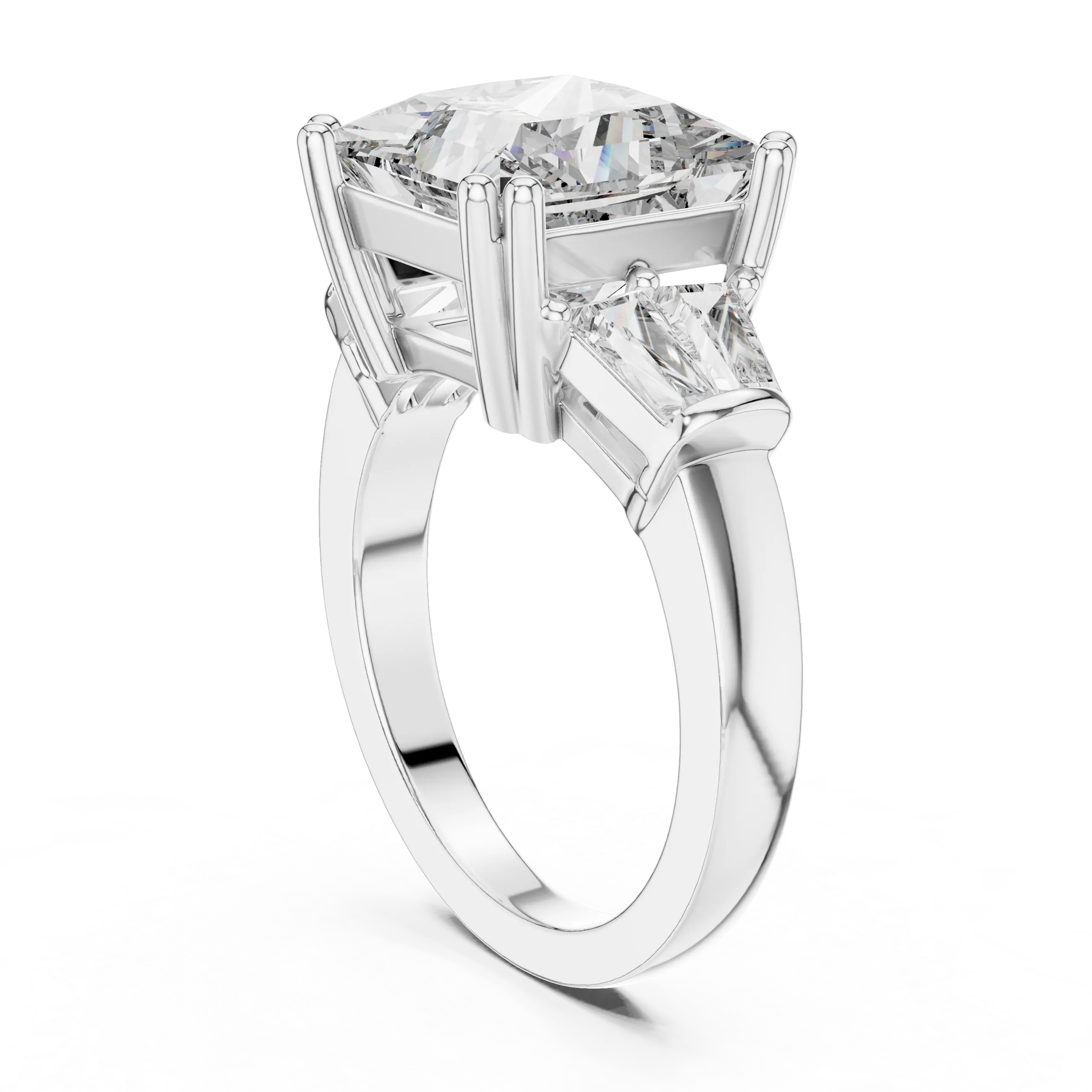 MJR009 - Princess Cut Multi Stone Anniversary Ring