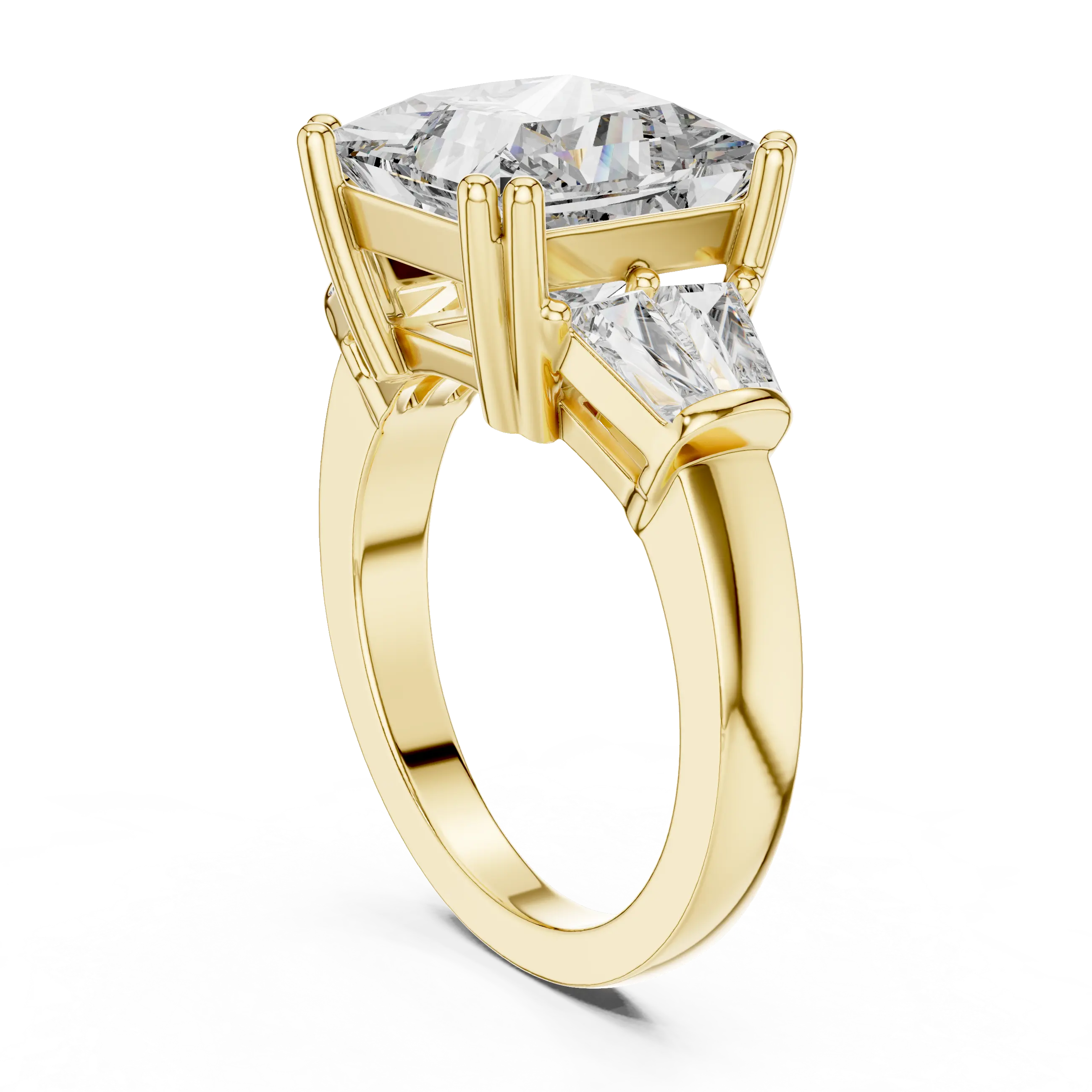 MJR009 - Princess Cut Multi Stone Anniversary Ring