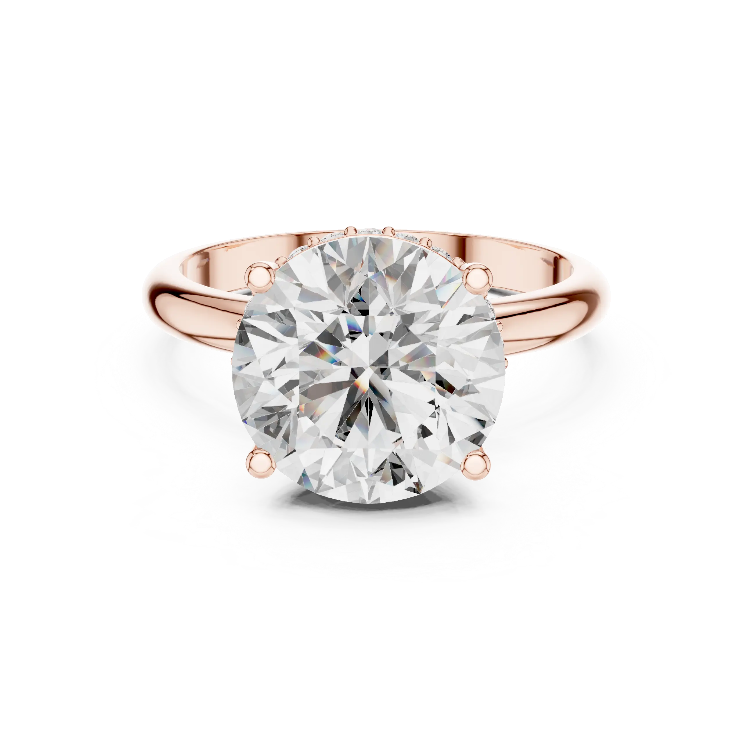 MJR012 - Classic Solitaire with Invisible Gallery Ring