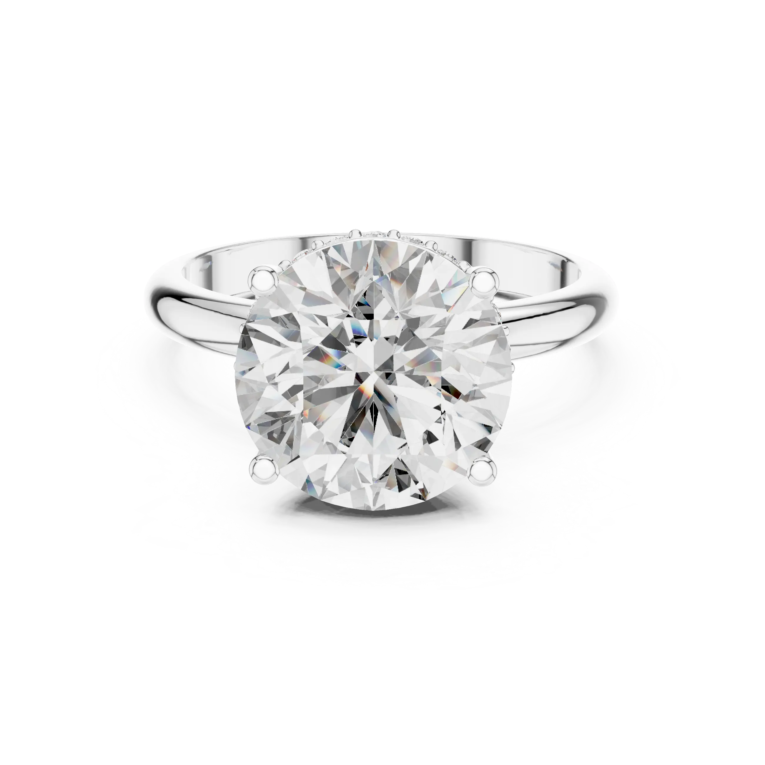 MJR012 - Classic Solitaire with Invisible Gallery Ring