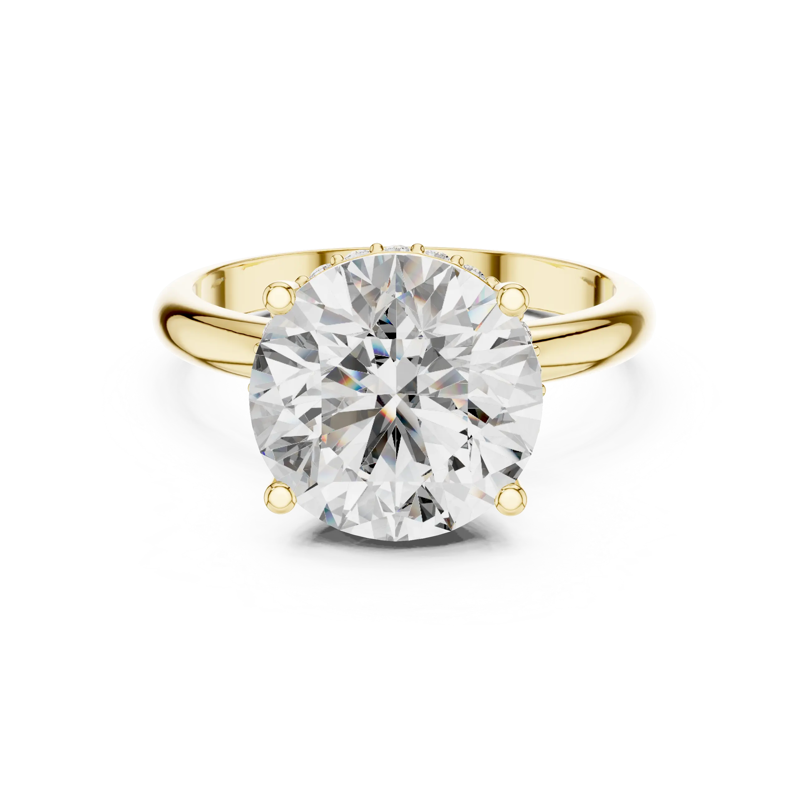 MJR012 - Classic Solitaire with Invisible Gallery Ring
