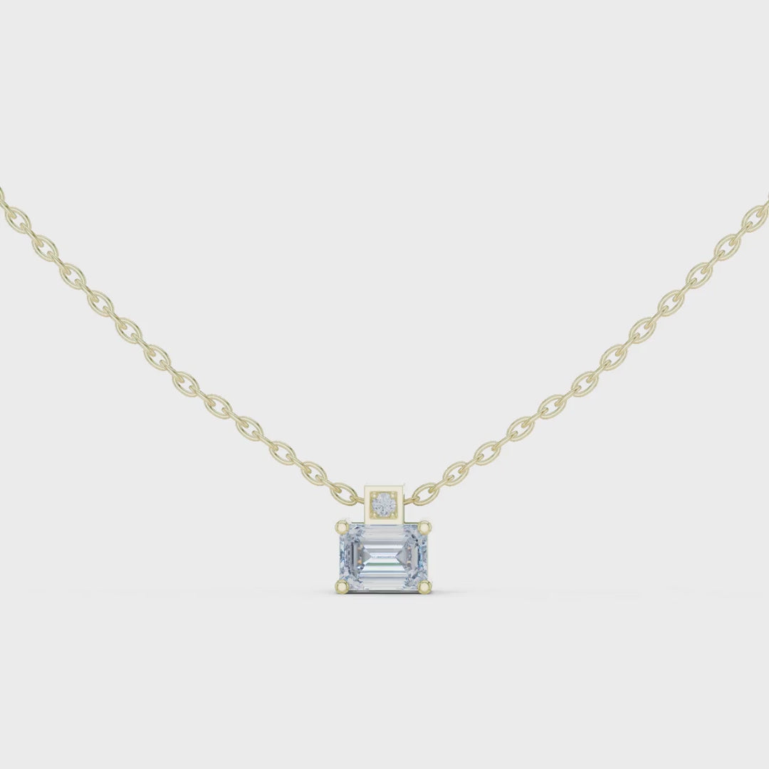 MJP41 - Tiered Baguette Geometric Station Charm