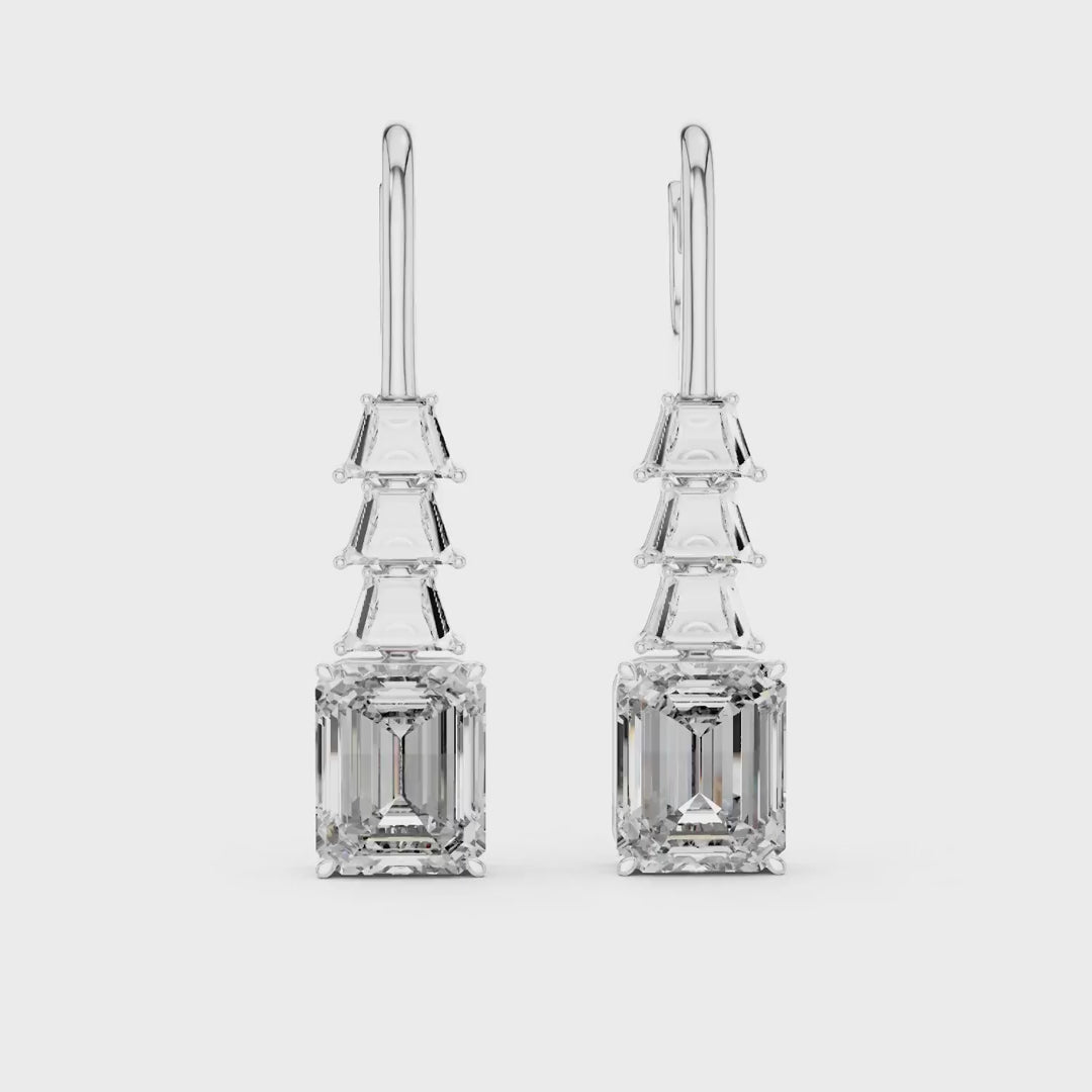 MJER26 - Graduated Step Cut Lever Back Drops