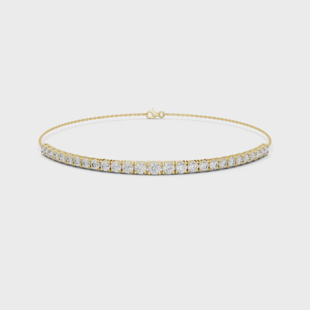 MJBR03 - Half-Tennis Station Cable Chain