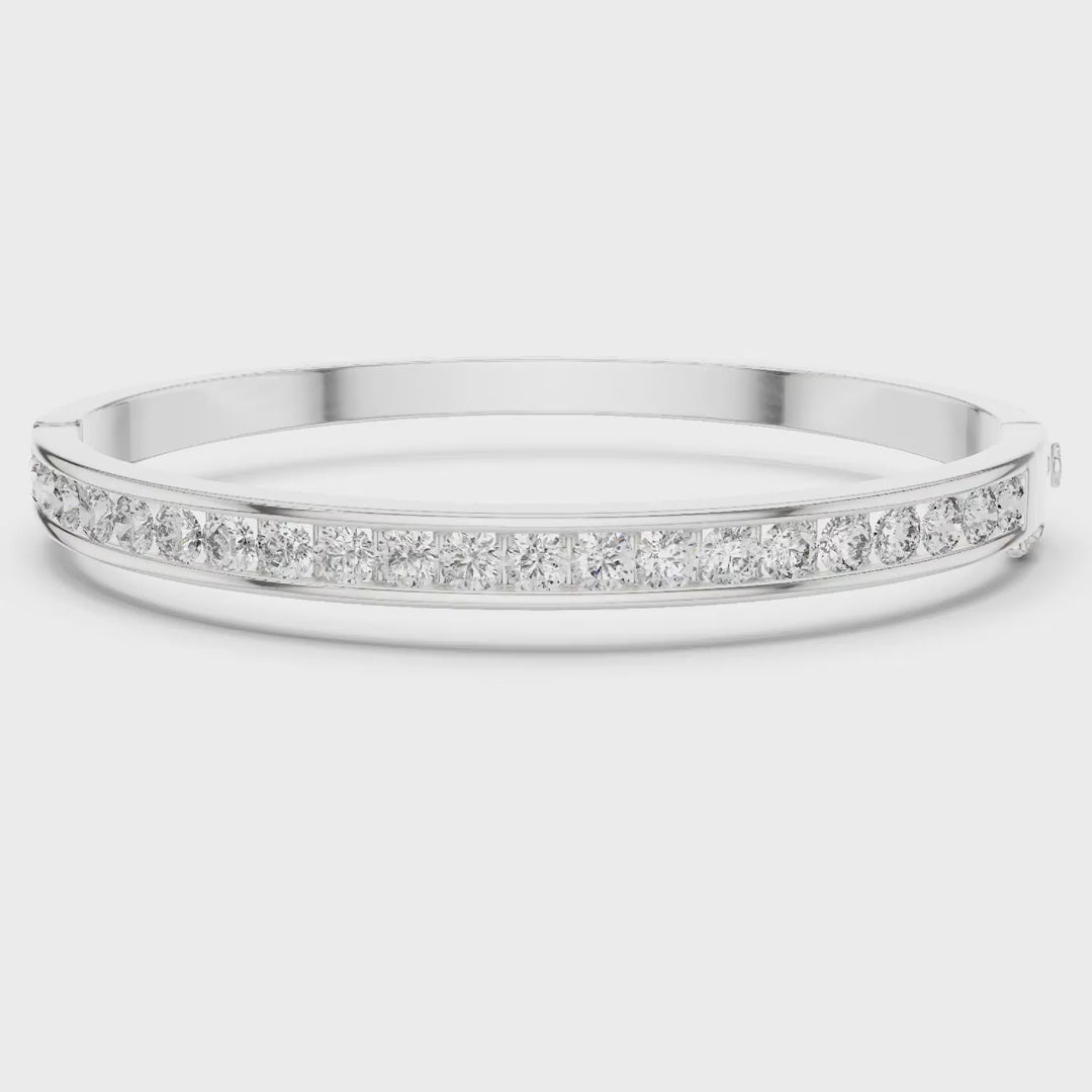 MJBR15 - Polished Channel Row Classic Armlet