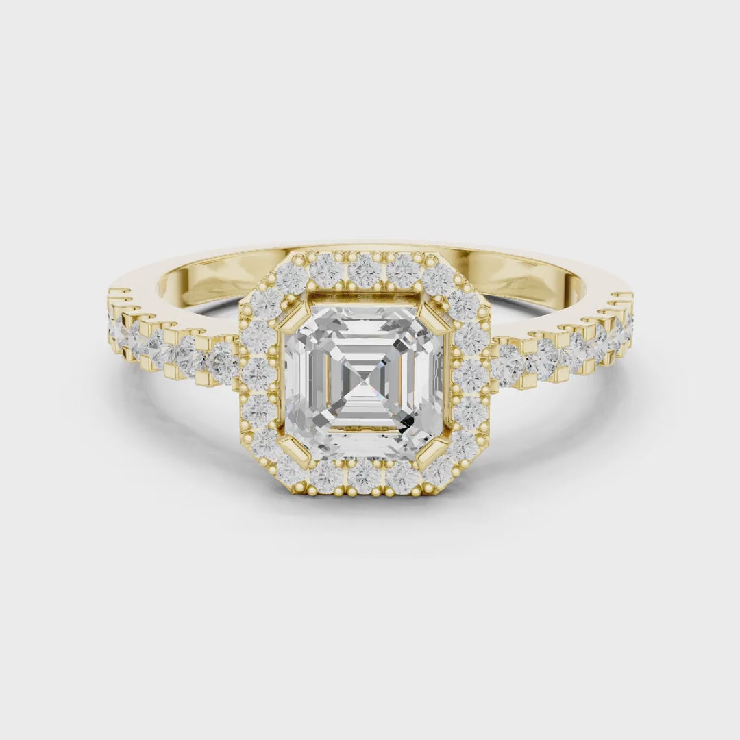 MJCLS4 - Square Architectural Border Accent Bridal Piece